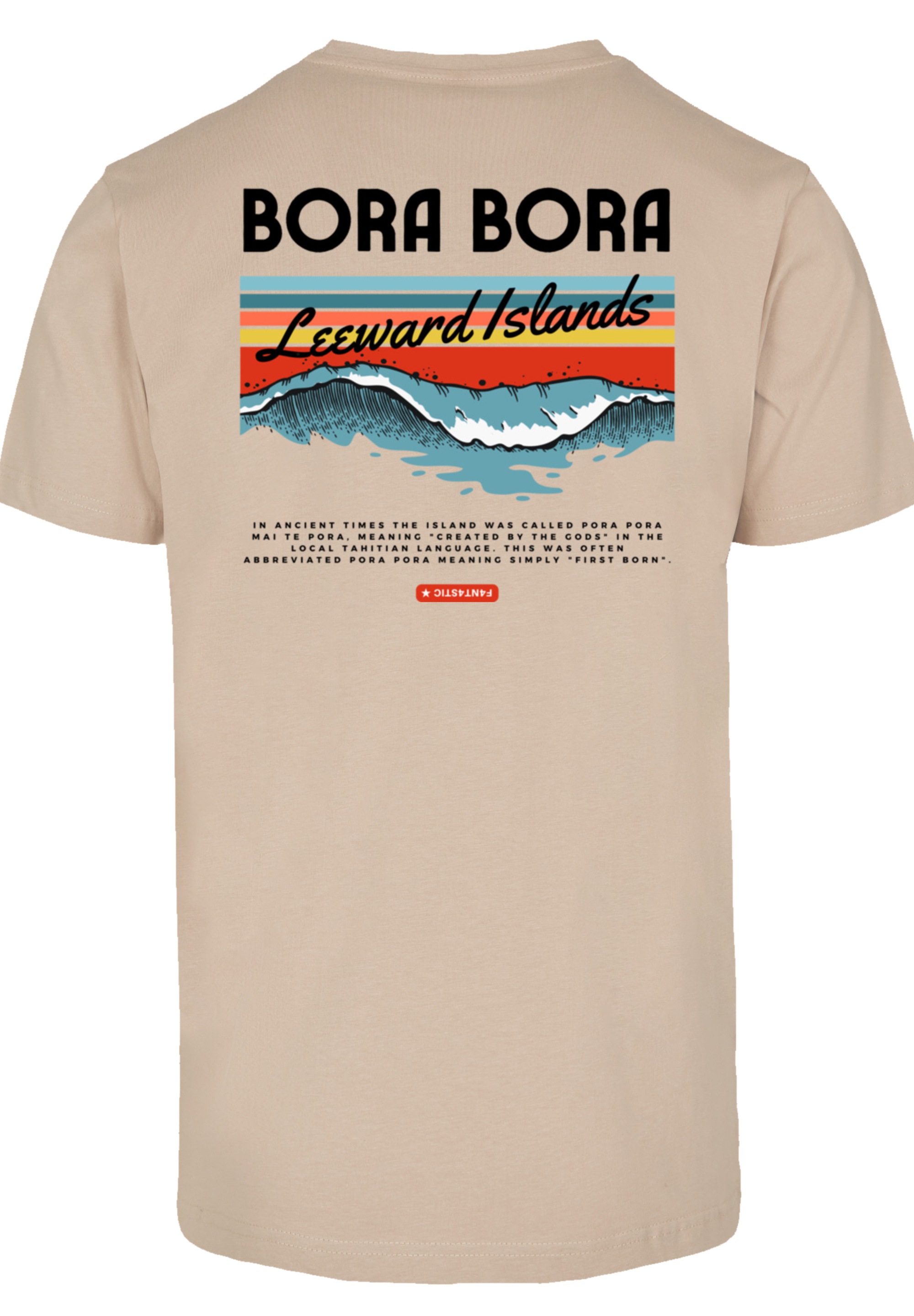 F4NT4STIC T-Shirt »Bora Bora Leewards Island«, Premium Qualität