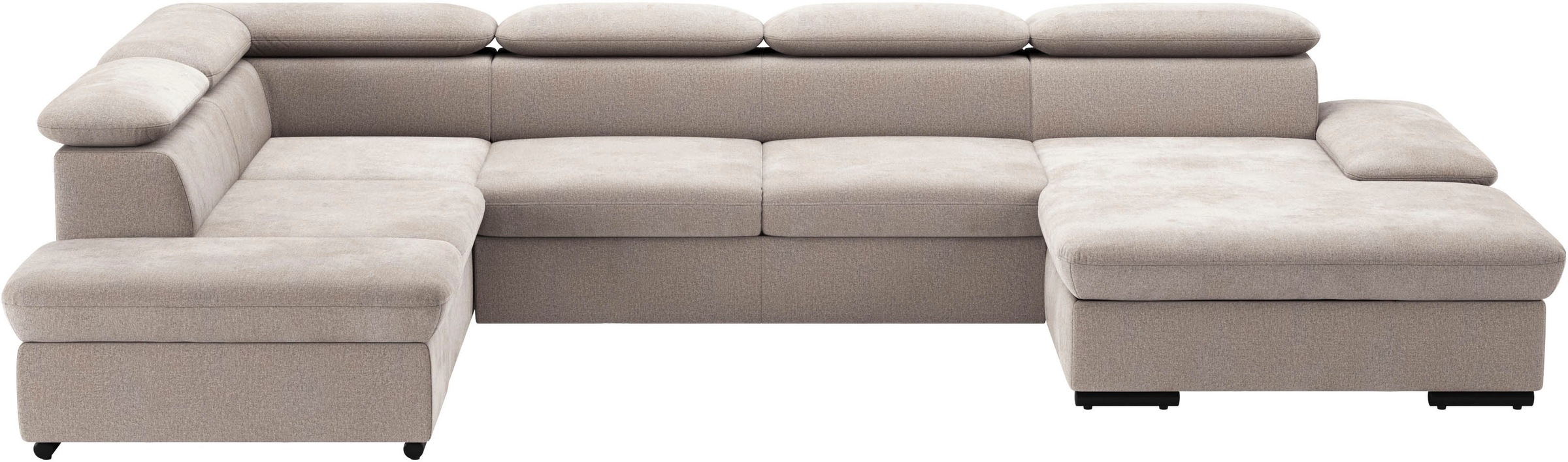 sit&more Wohnlandschaft "Alcudia U-Form" wahlweise mit Schlaffunktion