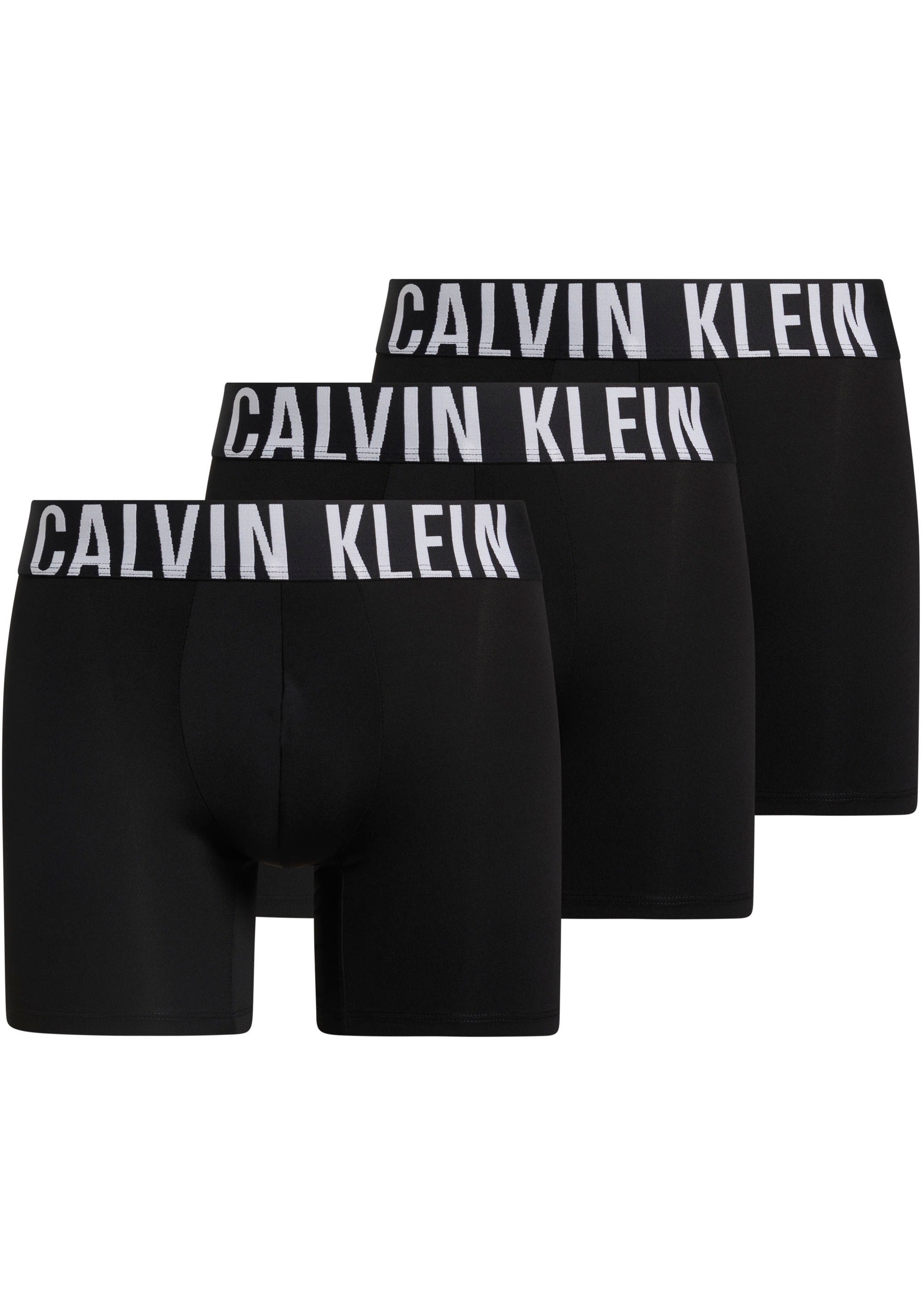 Calvin Klein Underwear Boxer "BOXER BRIEF 3PK", 3 Stk. mit Logo-Stretchbund günstig online kaufen