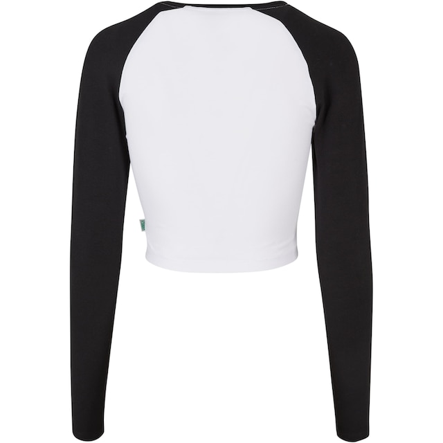 Langarmshirt Longsleeve«, Cropped bestellen BAUR Ladies URBAN Baseball »Damen für | (1 Organic tlg.) CLASSICS Retro