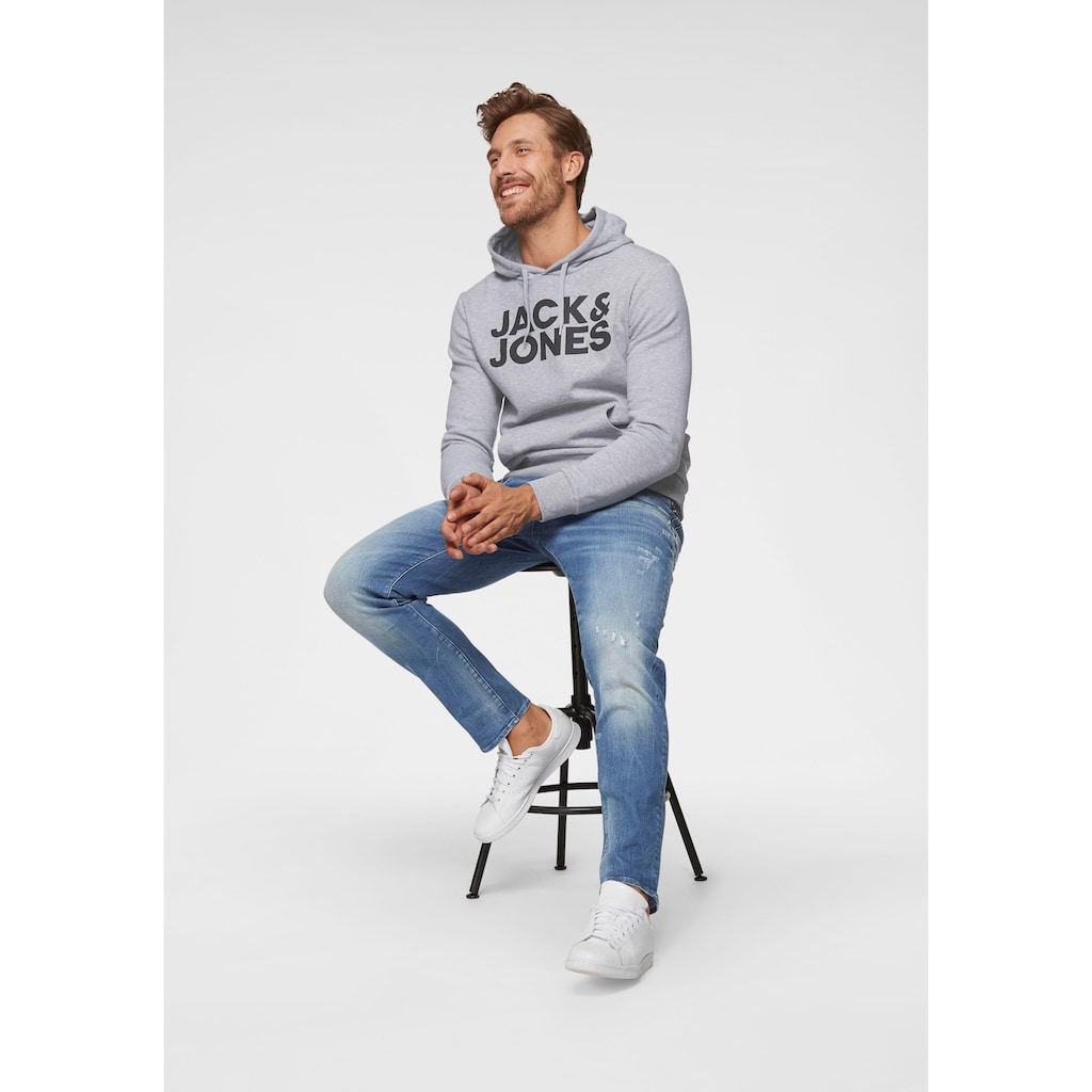 Jack & Jones Kapuzensweatshirt »CORP Logo Hoodie«, mit Logoprint