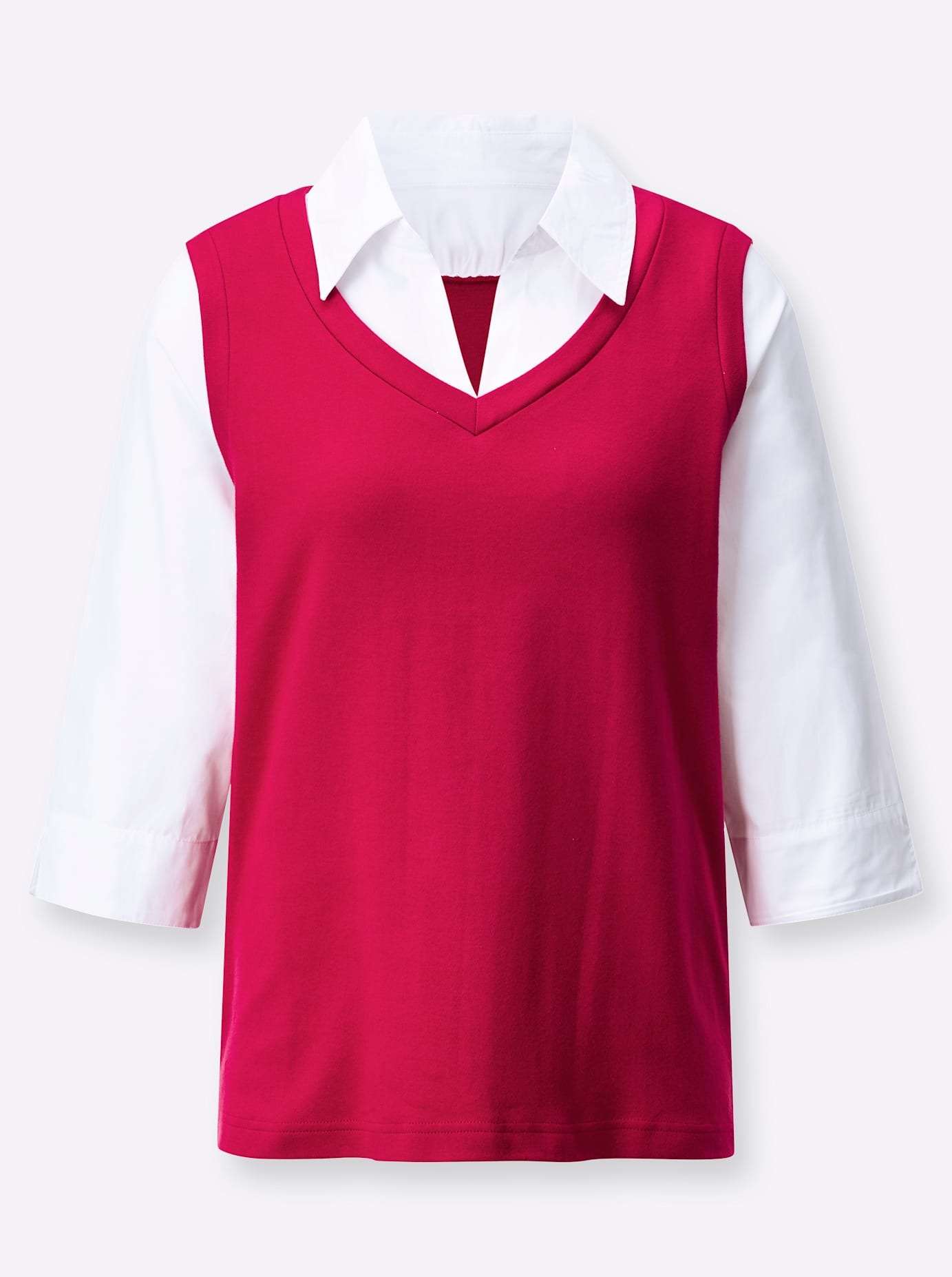 Classic Basics 2-in-1-Shirt »Shirt 2 in 1«, (1 tlg.)