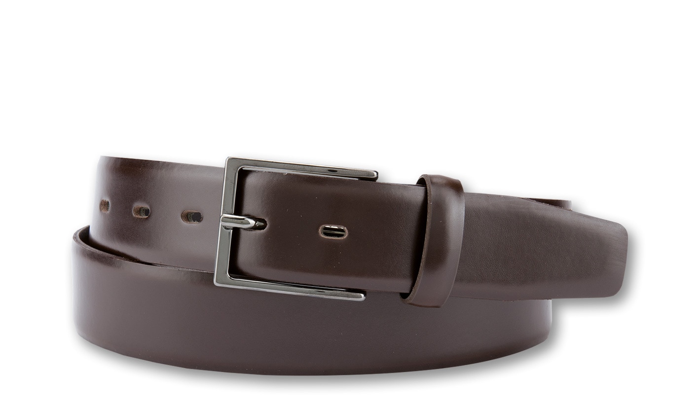 BERND GÖTZ Ledergürtel "Ledergürtel mit dunkler Dornschließe" günstig online kaufen