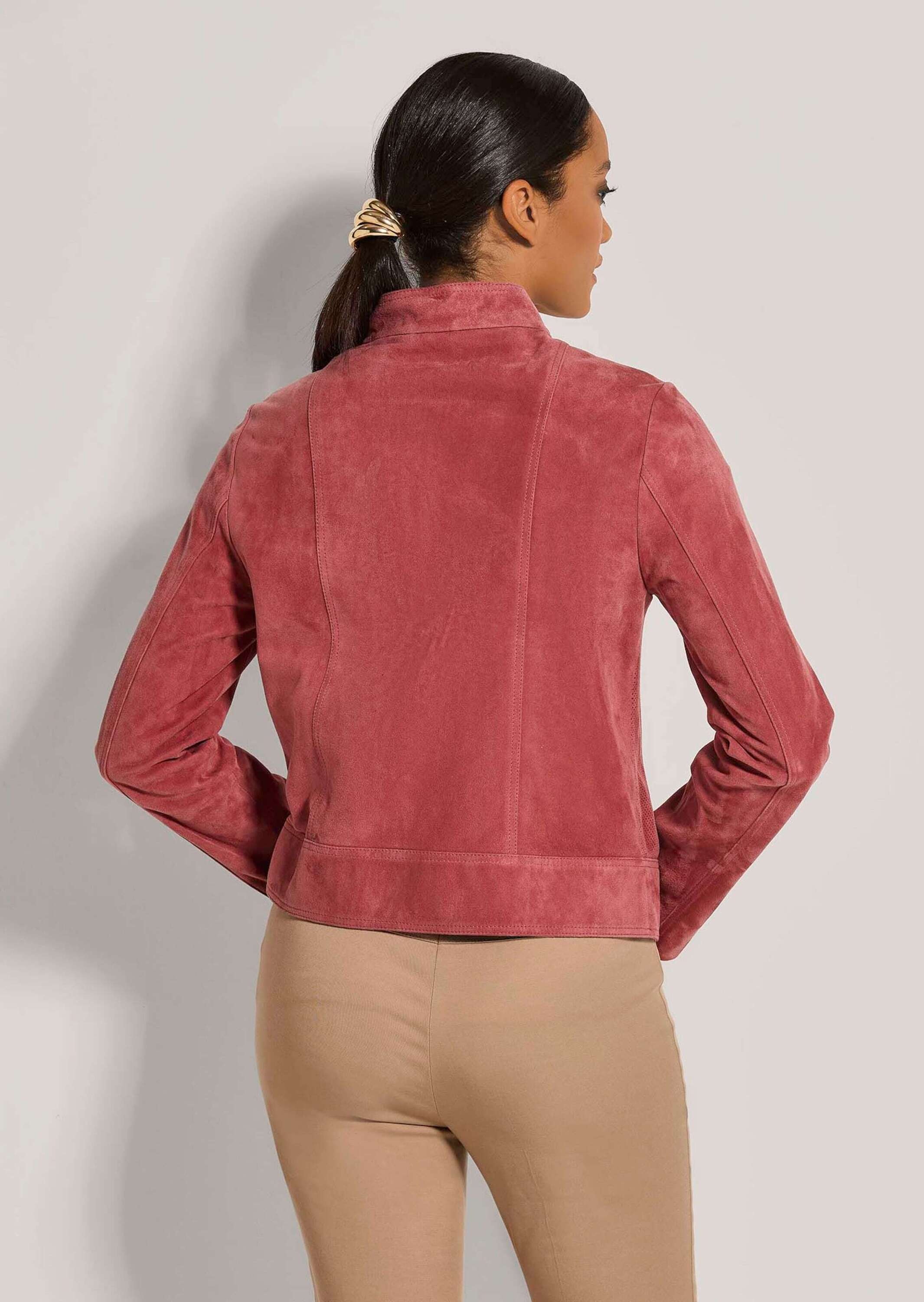 MADELEINE Lederjacke »Lederjacke Ziegenvelours-Jacke«
