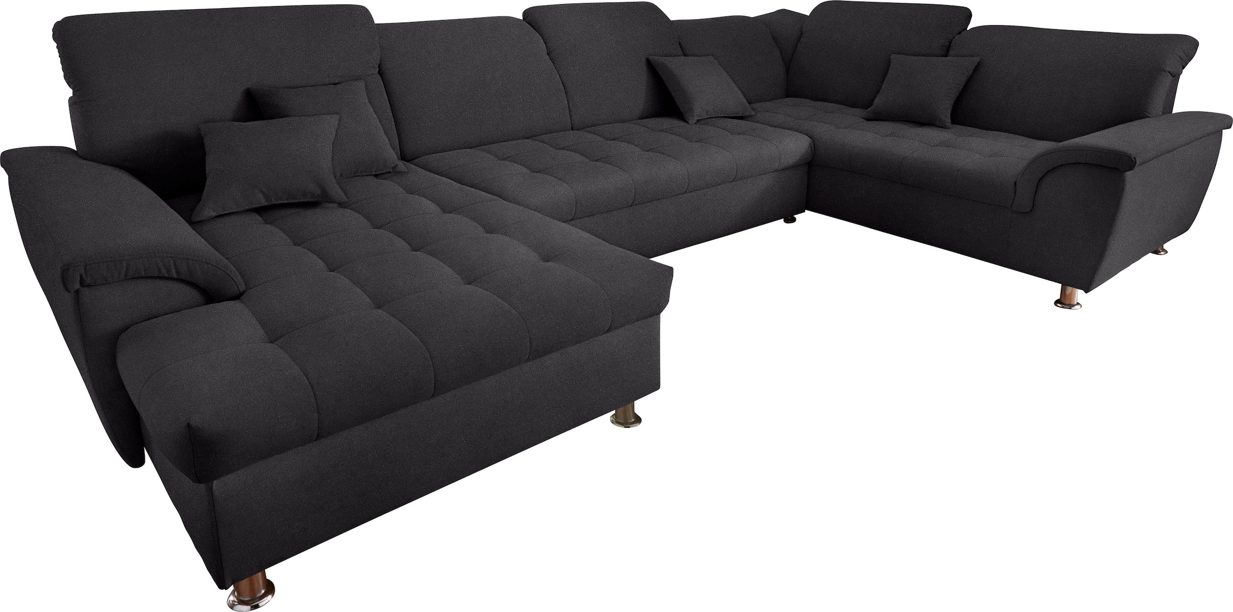 DOMO collection Wohnlandschaft "Franzi 140 kg/Sitz,wahlw. Kopfteilverstell. günstig online kaufen