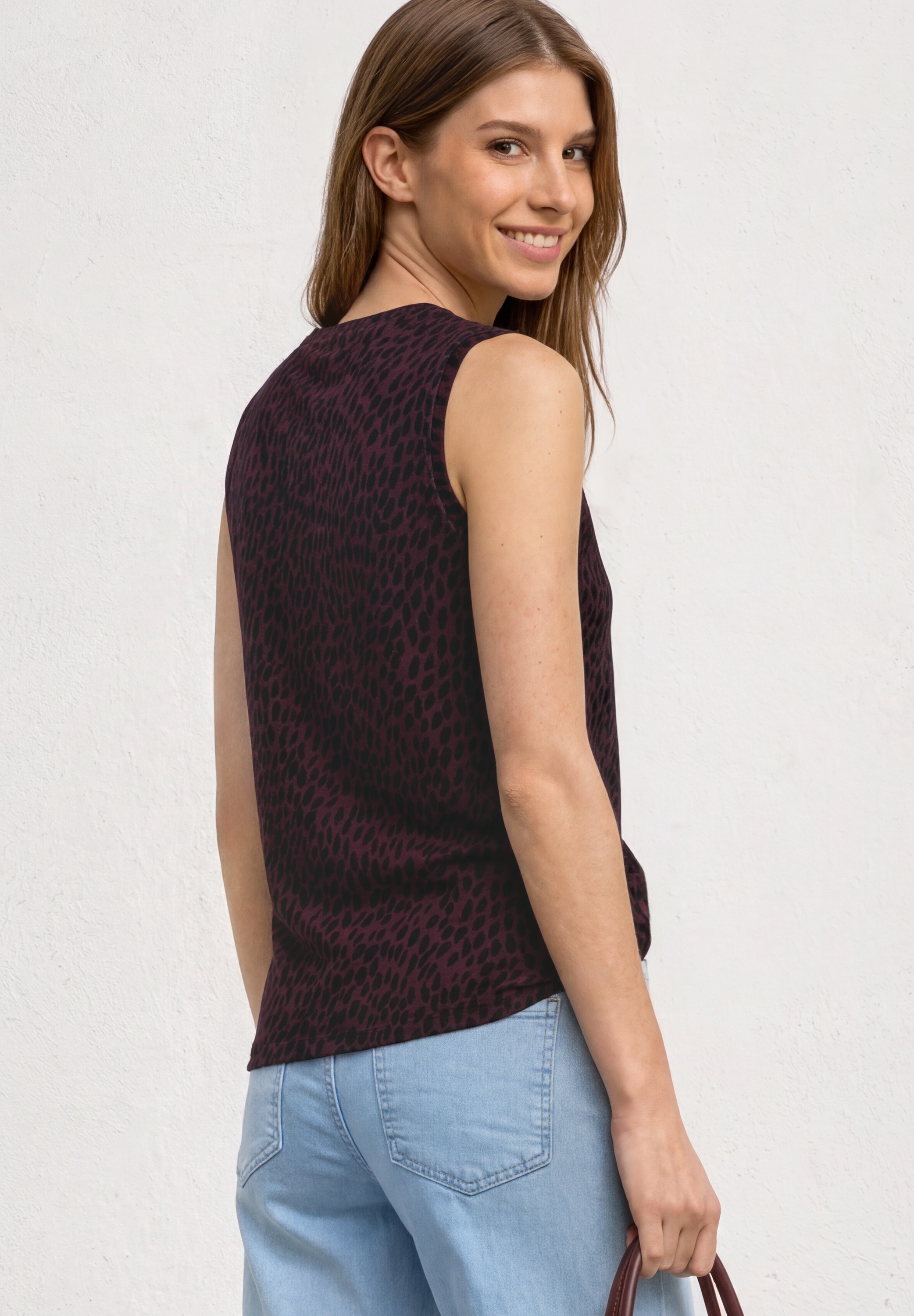 STREET ONE Tanktop mit V-Ausschnitt