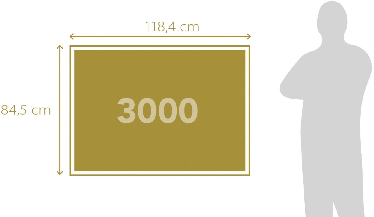 Clementoni® Puzzle »High Quality Collection, Herrliche Terrasse am See«, Made in Europe