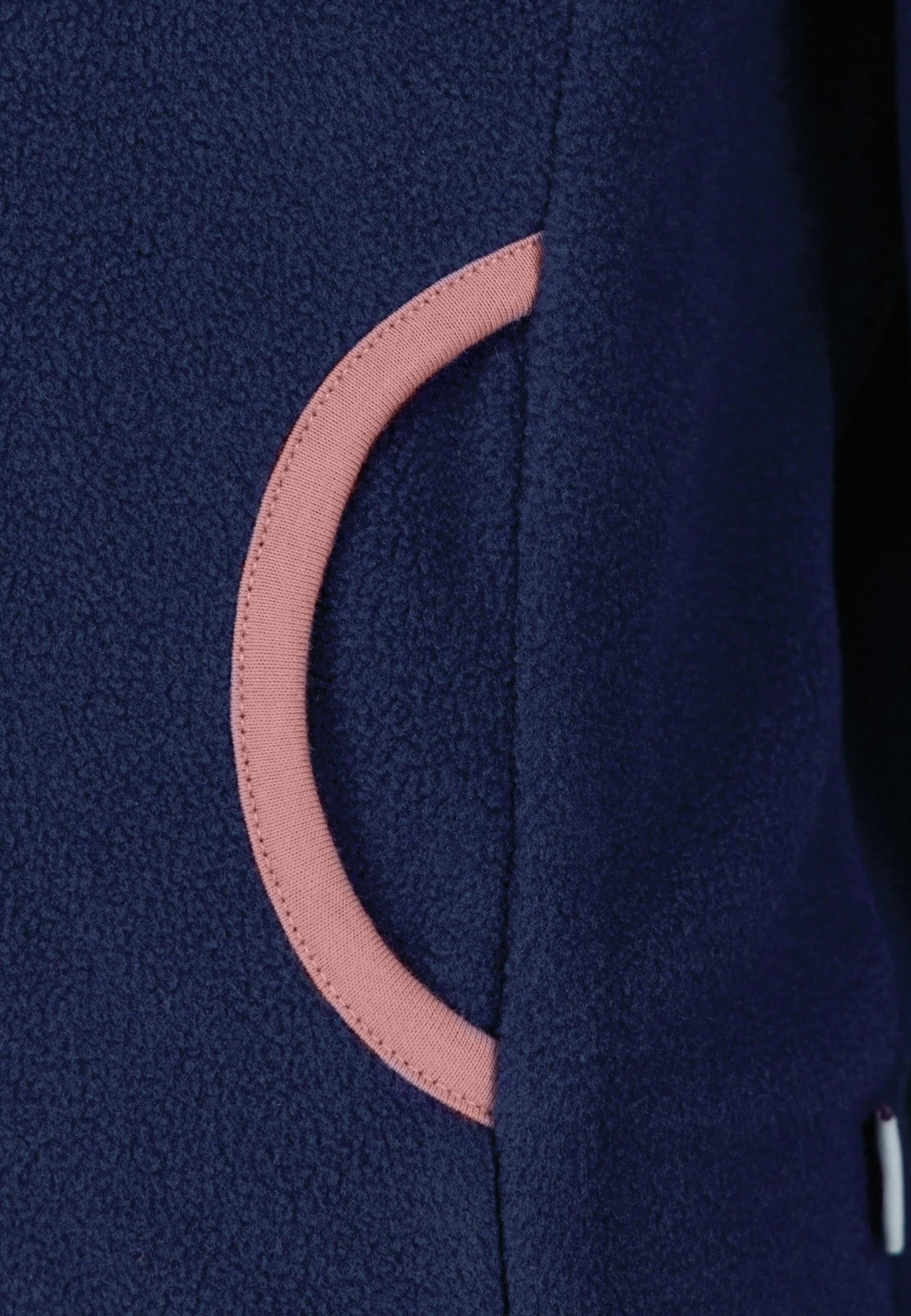 SALT AND PEPPER Fleecejacke »Wild Horses«, mit moderner Pferde Stickerei