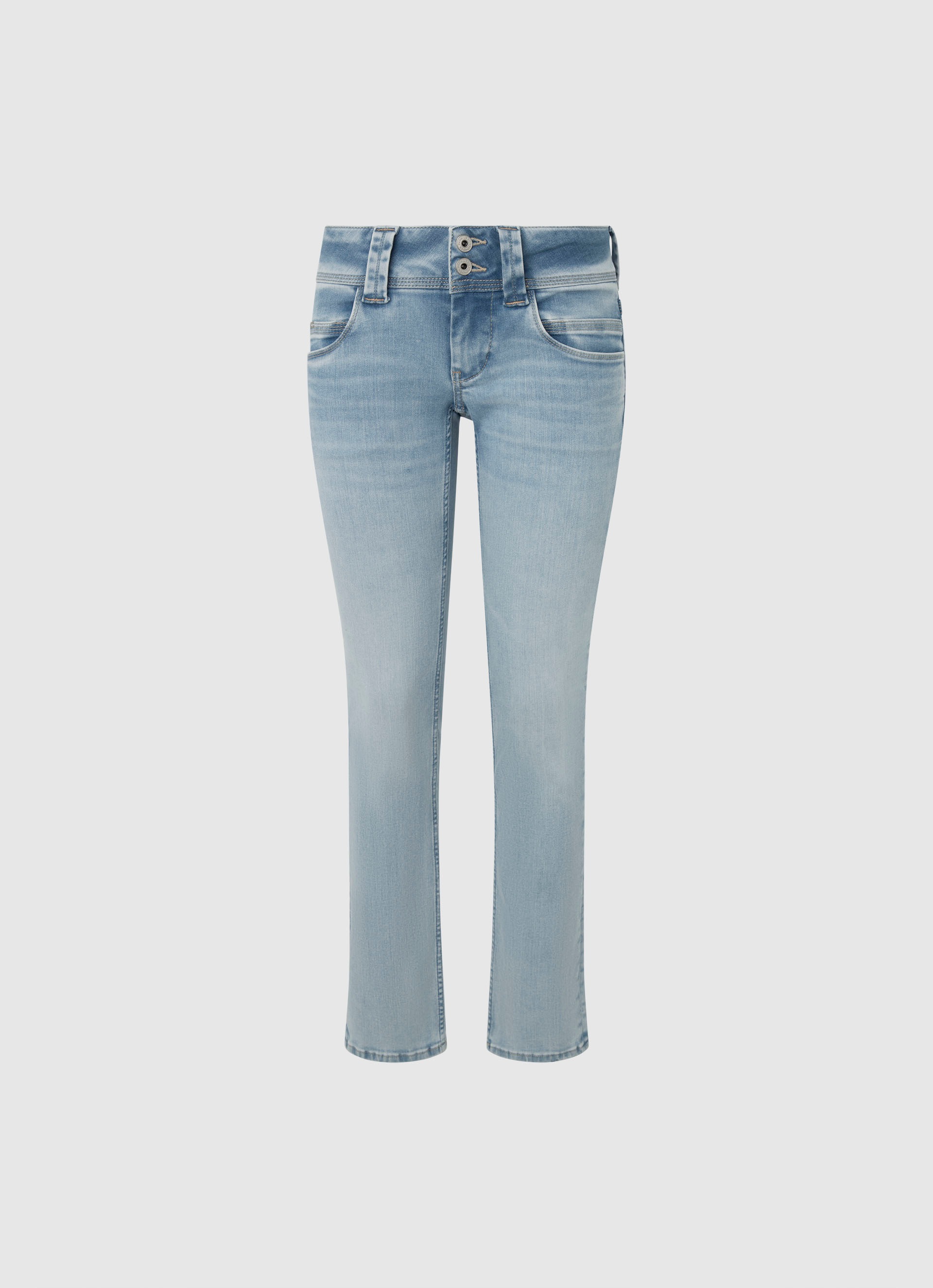 Pepe Jeans Slim-fit-Jeans "LW double Button" günstig online kaufen