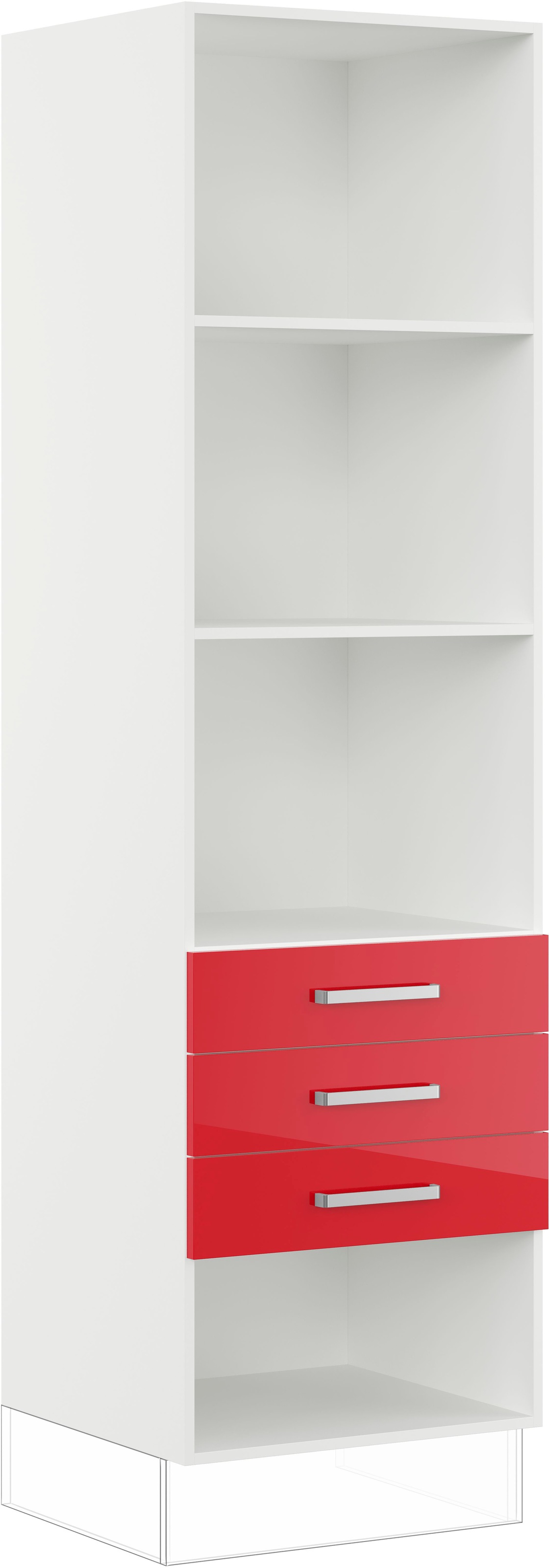 IMPULS KÜCHEN Seitenschrank ""Turin", Breite/Höhe: 60/205,1 cm, mit Soft-Cl günstig online kaufen