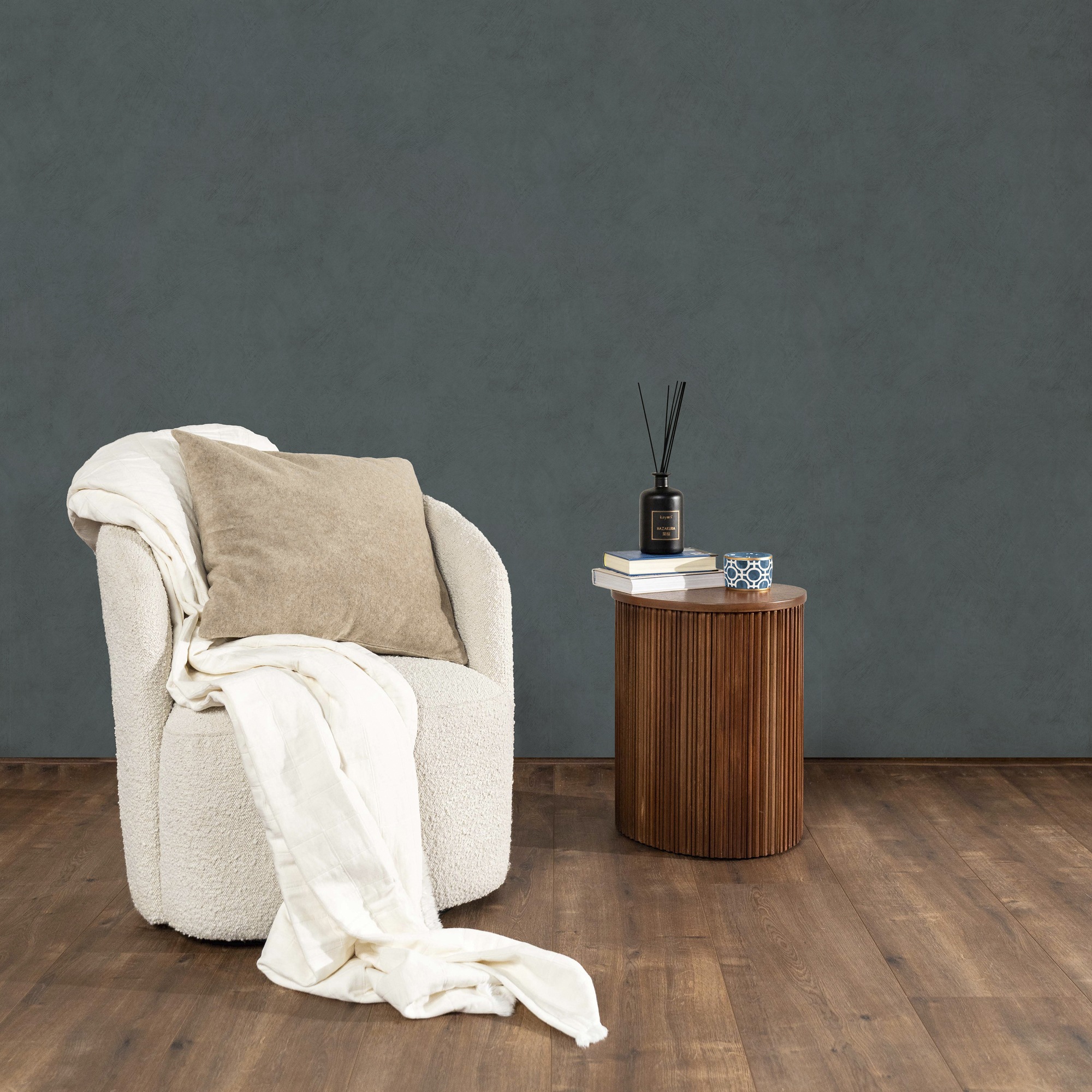 kayori Vliestapete »Asamo« glatt 10mx52cm (ca. 5m2)