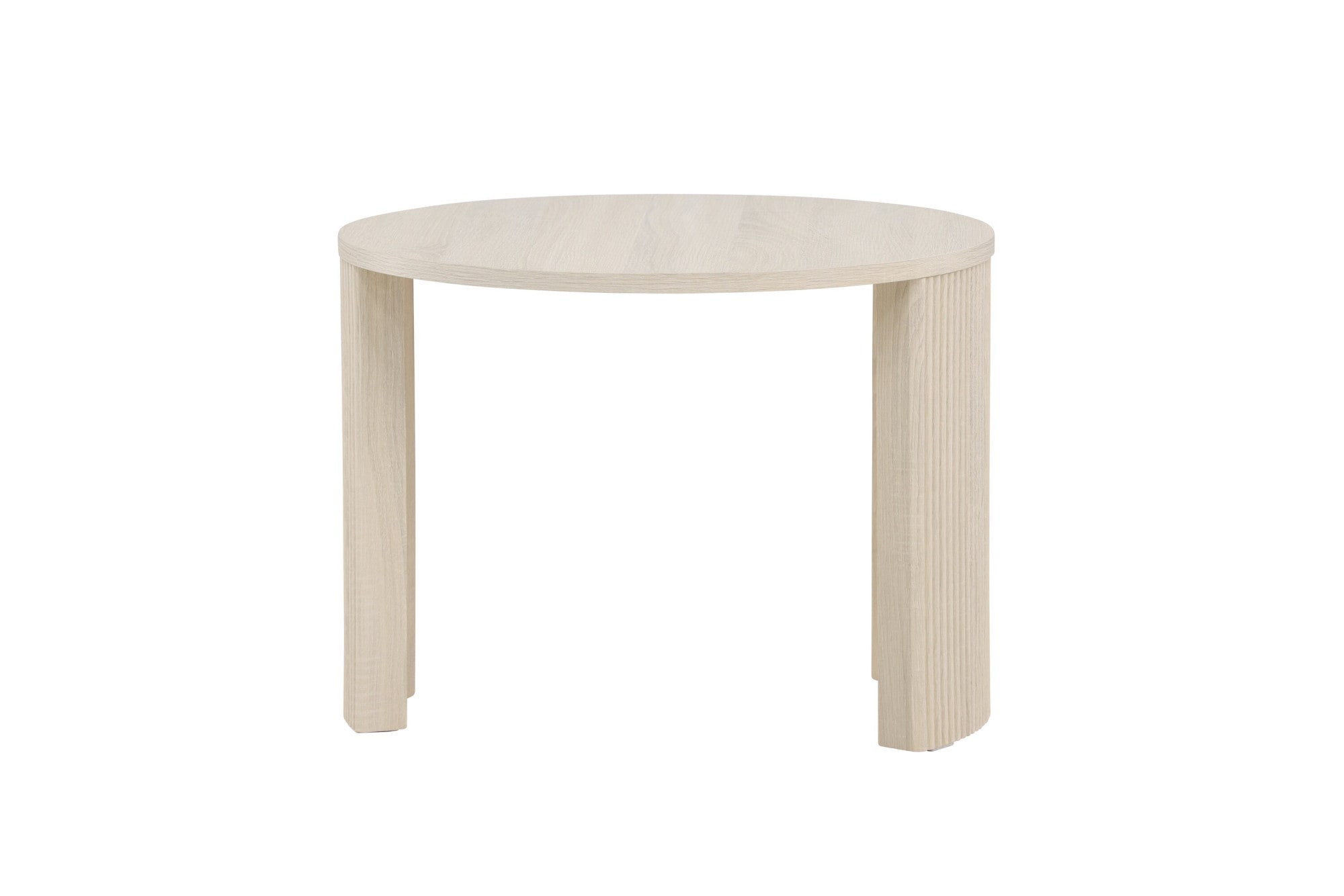 Venture Home Couchtisch Sofatisch, MDF, rund, abgerundet, kompakt, dezent, klassisch