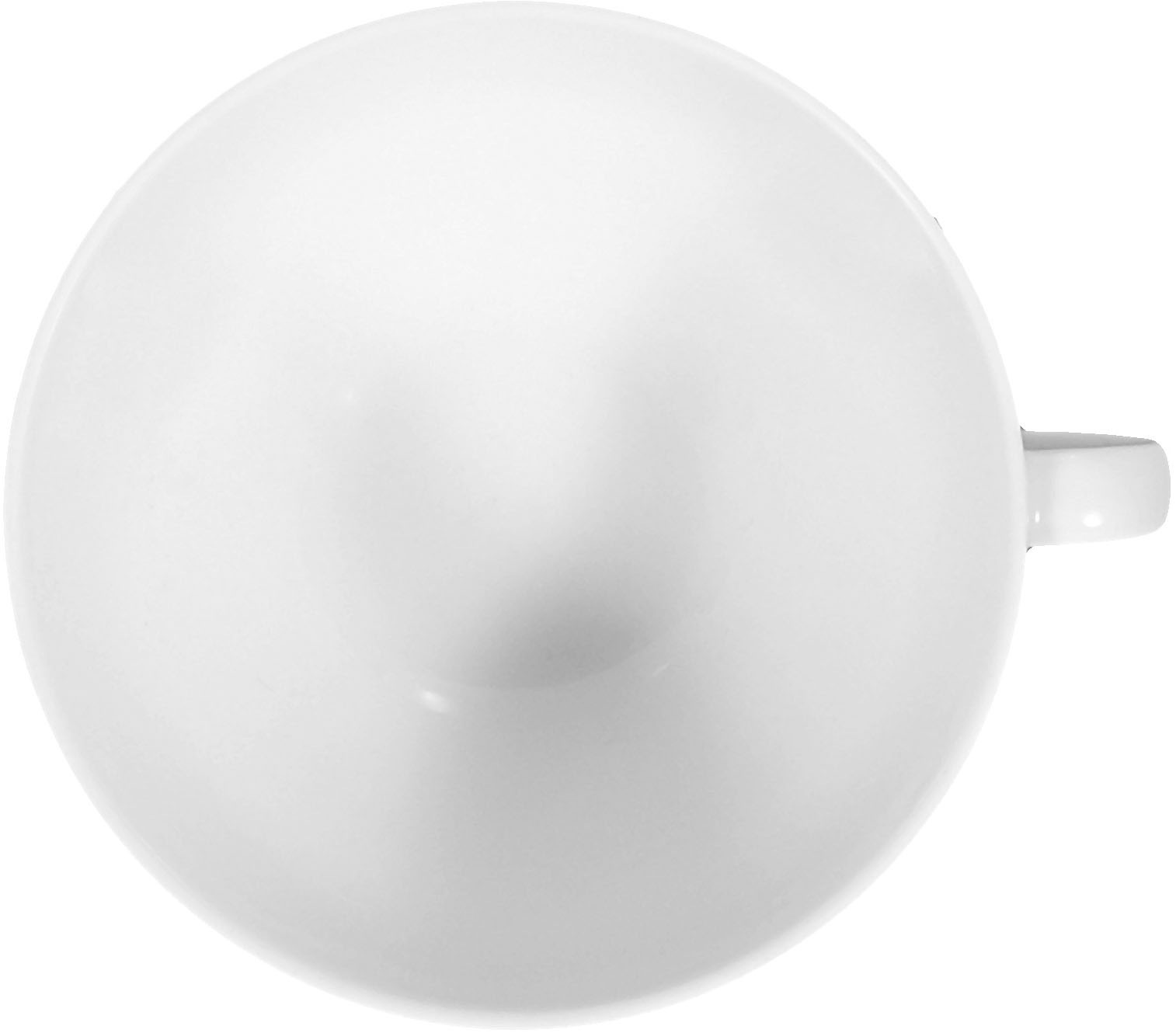 Seltmann Weiden Teeservice »Geschirr-Set, 18 Teile, Lido Weiß, rund«, (Set, 18 tlg., 6x Teeobertasse 0,14 l, 6x Teeuntertasse, 6x Brotteller), Tassen, Untertassen, Teller, 18 Teile, für 6 Personen, Made in Germany
