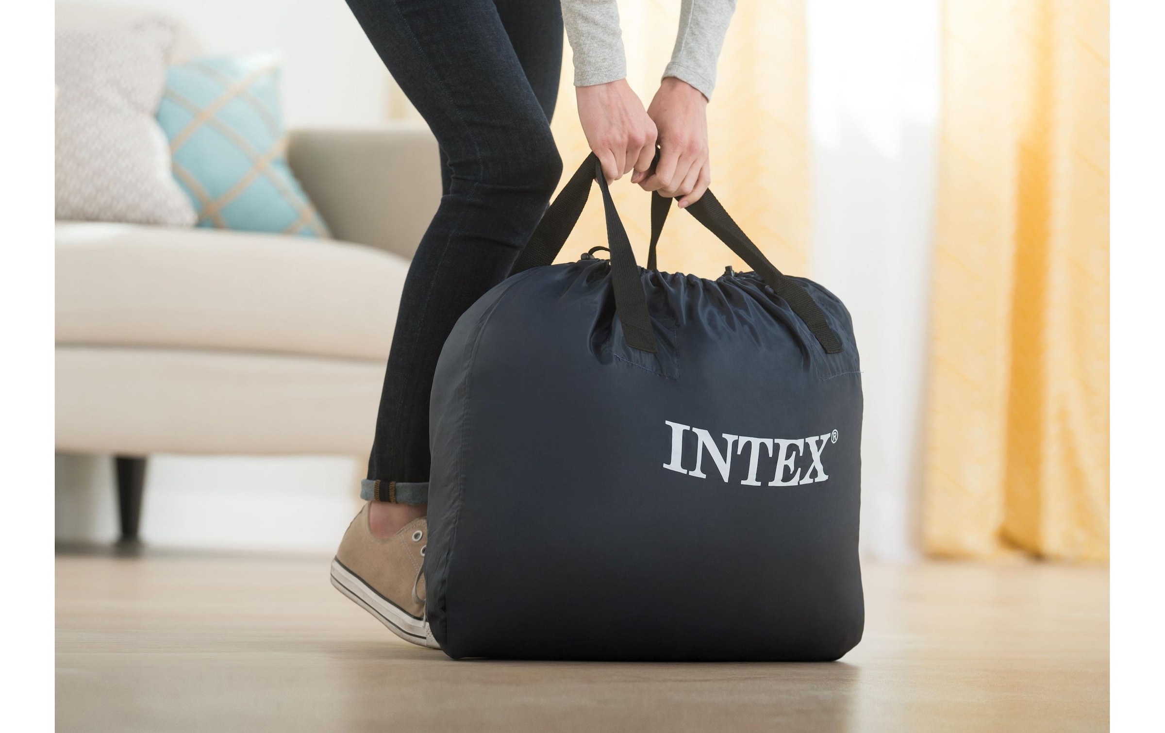 Intex Luftbett »Intex DuraBeam Deluxe Ultra Plush«