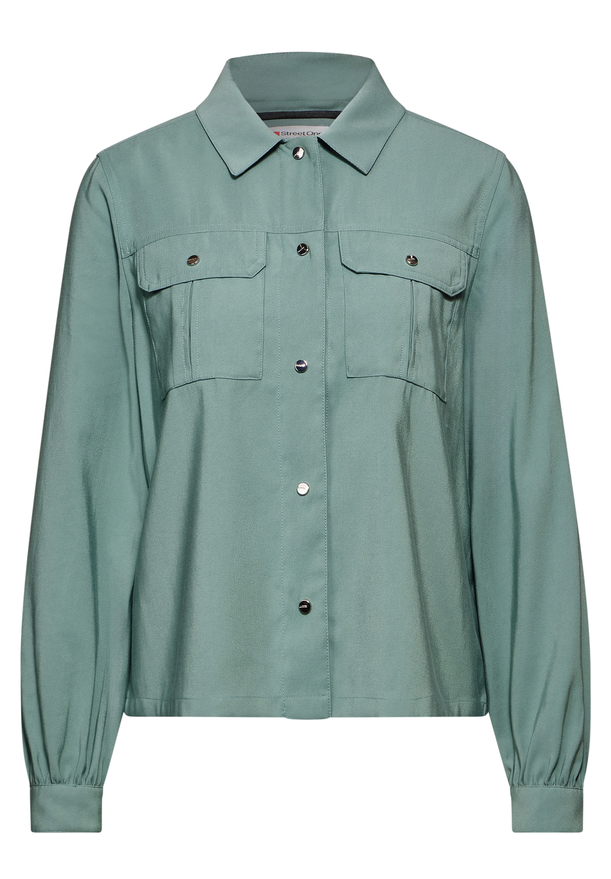 STREET ONE Blouson, ohne Kapuze, in angenehmen Materialmix