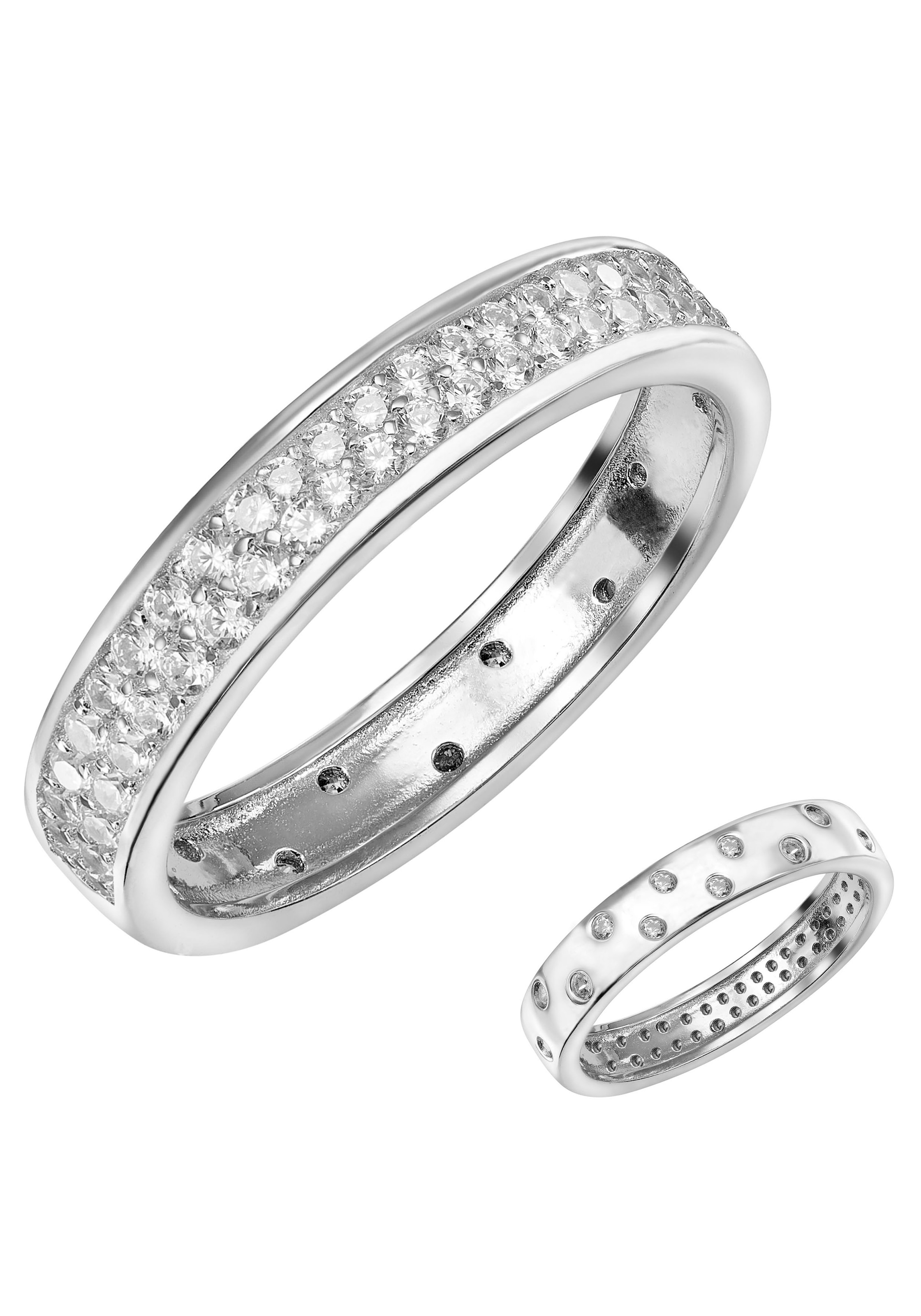 Fingerring »Schmuck Geschenk Silber 925 Silberring versch. Tragevarianten«, Made in...