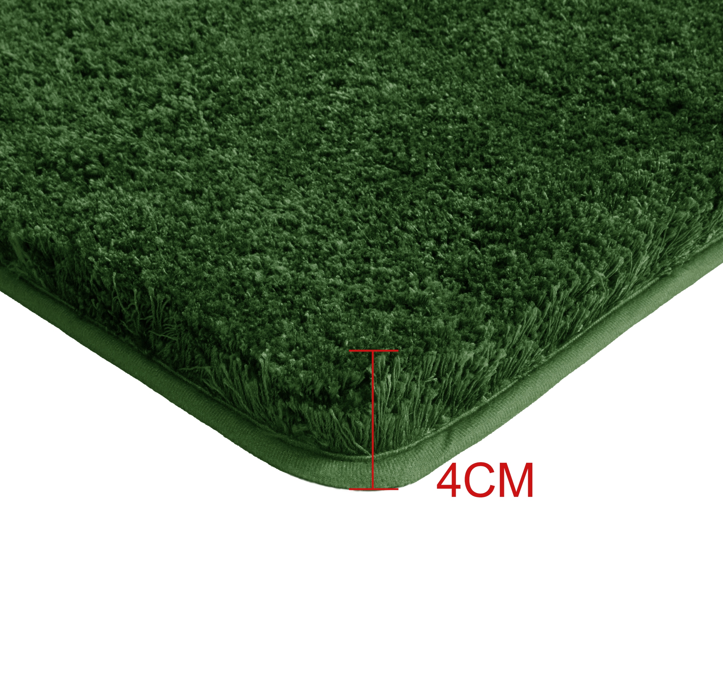 Möve Badematte »Superwuschel, Badvorleger, Badezimmer Teppich« Höhe 40 mm rutschhemmend beschichtet fußbodenheizungsgeeignet | schnell trocknend | strapazierfähig Mikrofaser-Badematte, Badteppich, rechteckig, rund & als 3-tlg. Set