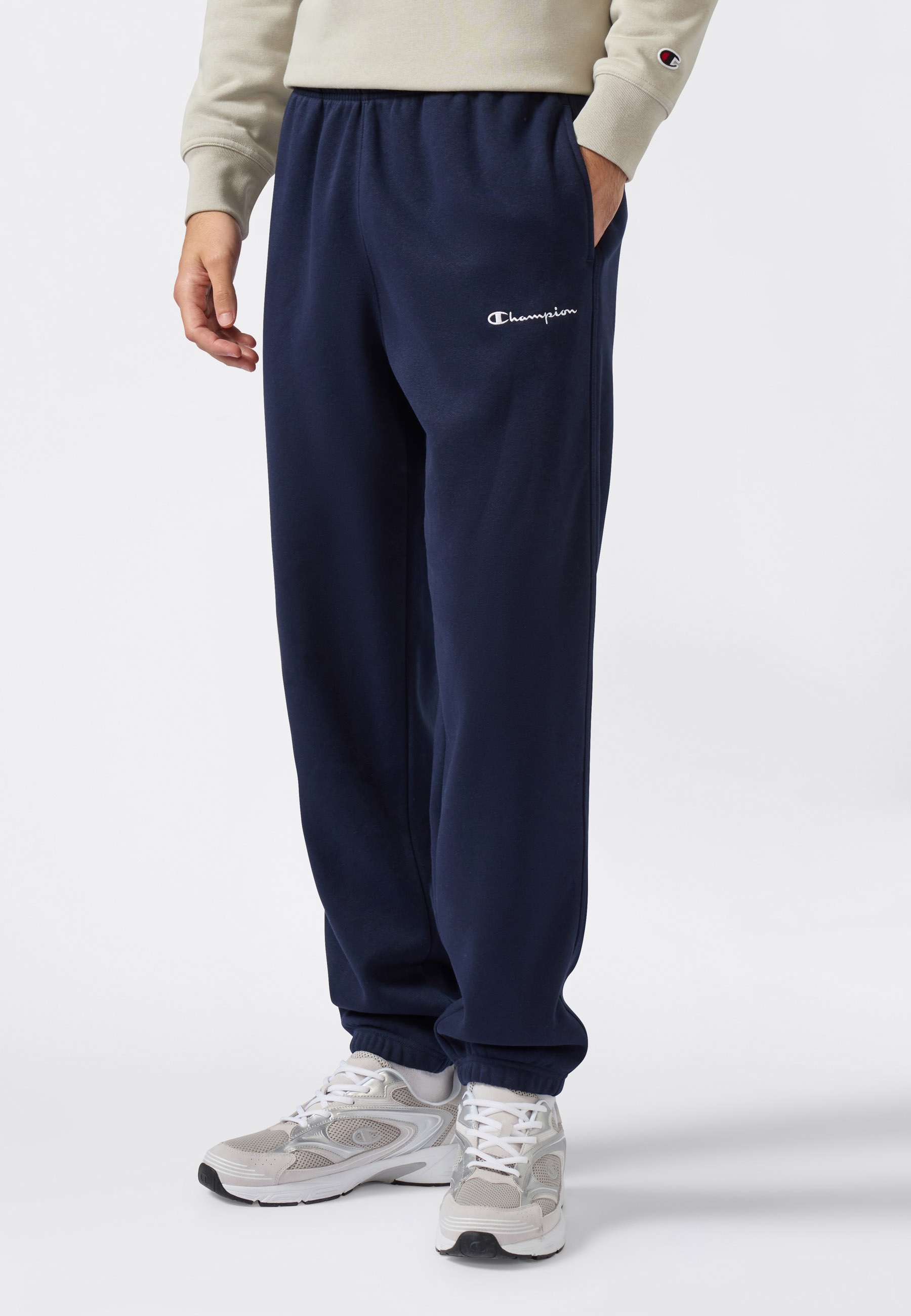 Champion Jogginghose "ICONS Fleece Elastic Cuff Pants" mit elastischen Bünd günstig online kaufen