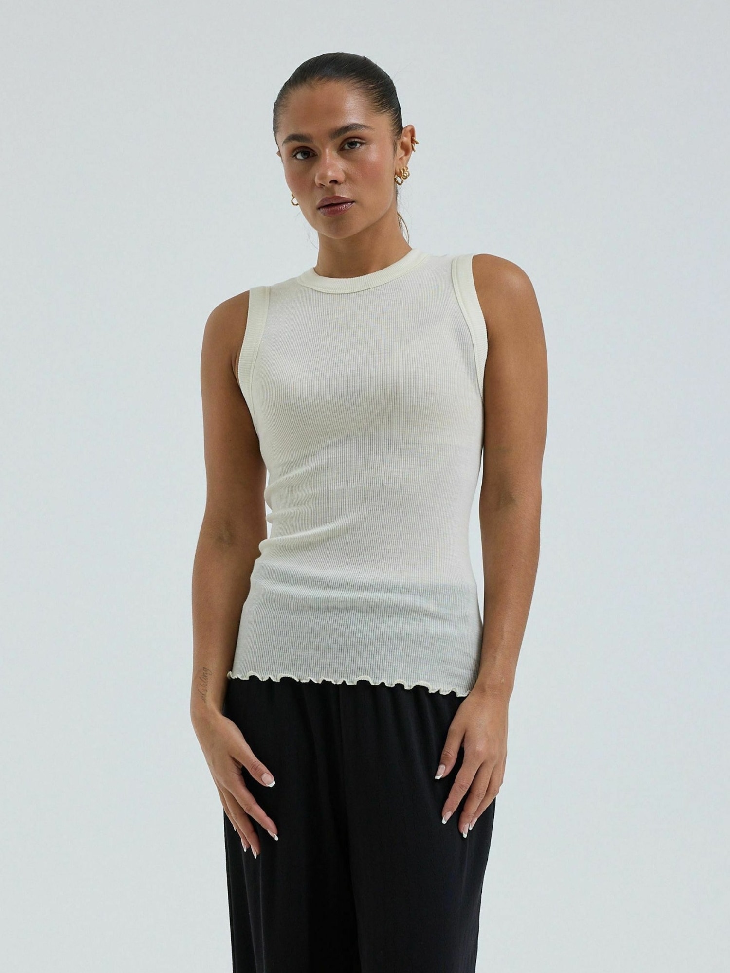 Seamless Basic "Seamless Basic Top Wooly"