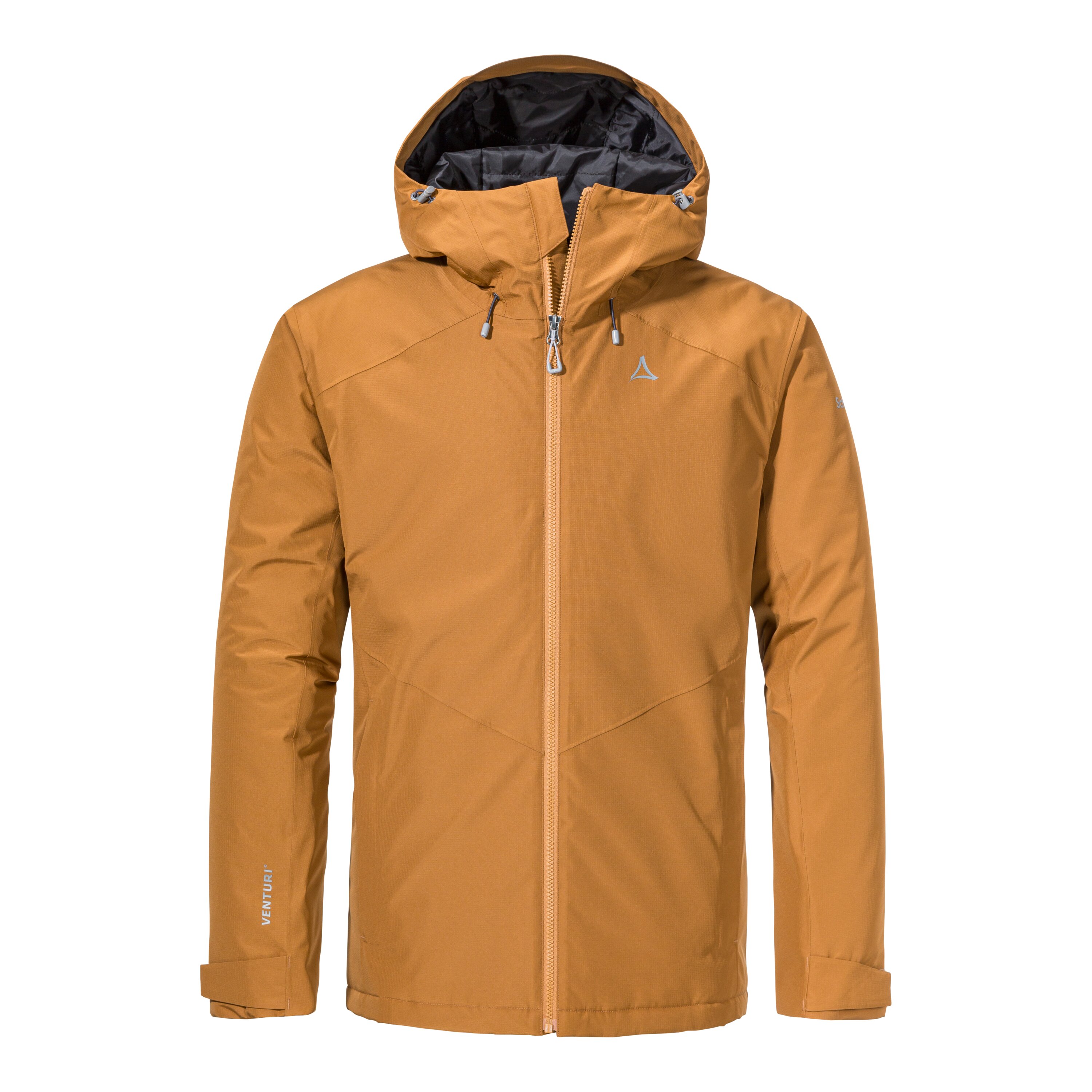 Schöffel "Ins Jacket Style Wildkar MNS" mit Kapuze wasserdicht, winddicht, mit Reißverschluss, atmungsaktiv