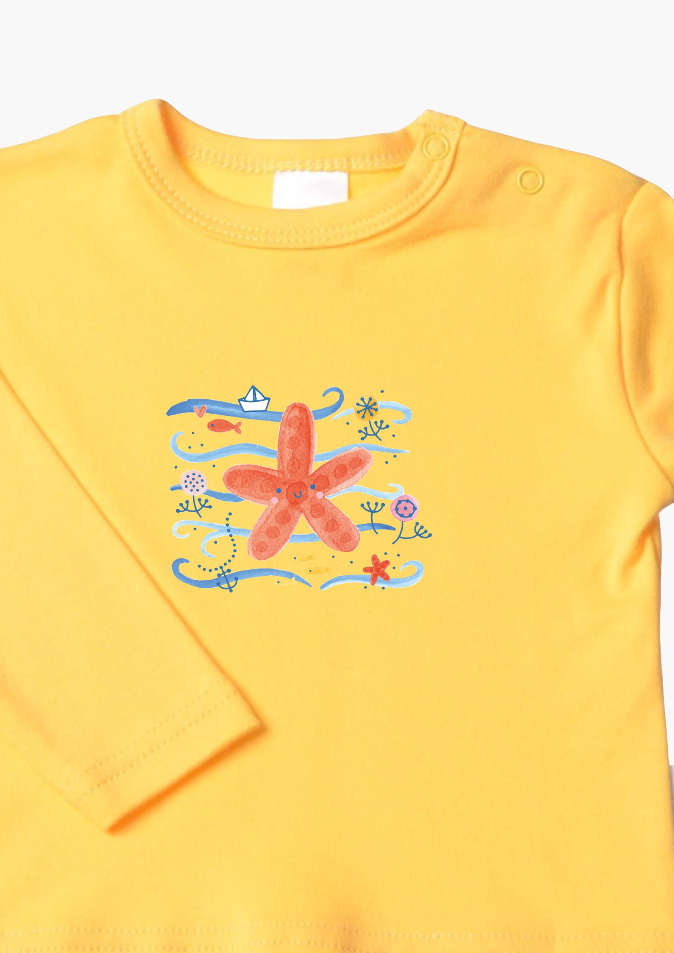 Liliput Langarmshirt »Meer«, mit Druckknöpfen auf der Schulter kaufen | BAUR