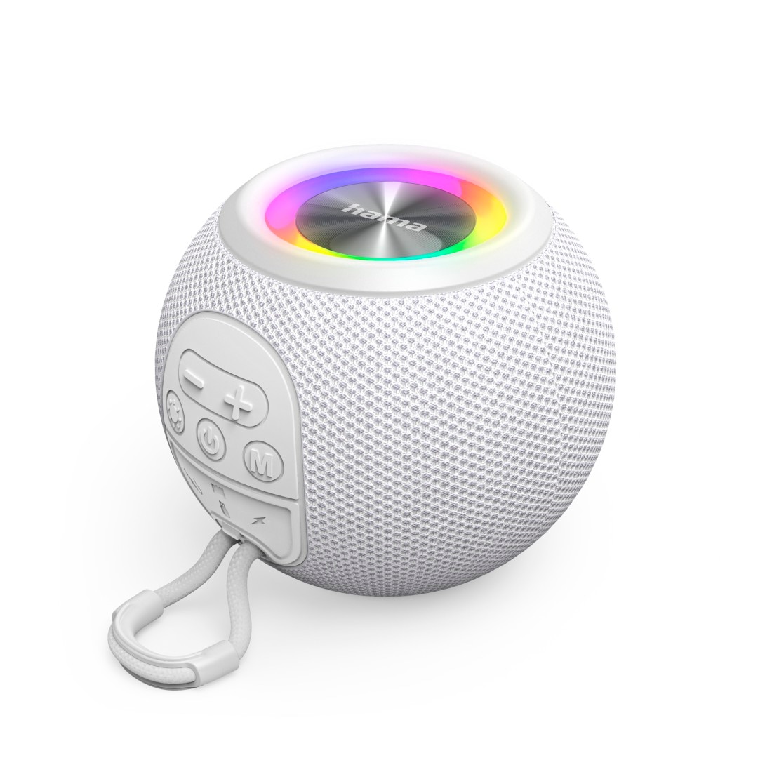 Hama Bluetooth-Lautsprecher »Bluetooth®-Lautsprecher "Ball Shape Speaker", 5 Licht-Modi, 5W«, Integrierte Freisprecheinrichtung