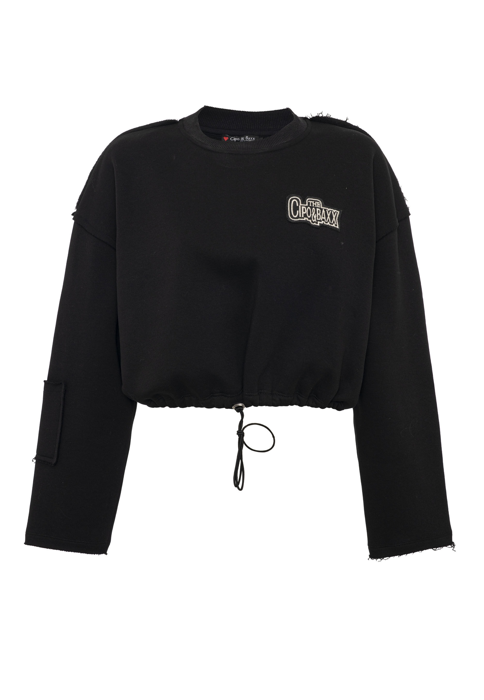 Cipo & Baxx Sweatshirt "WL370", 1 Stk. hochwertiger Sweatstoff günstig online kaufen