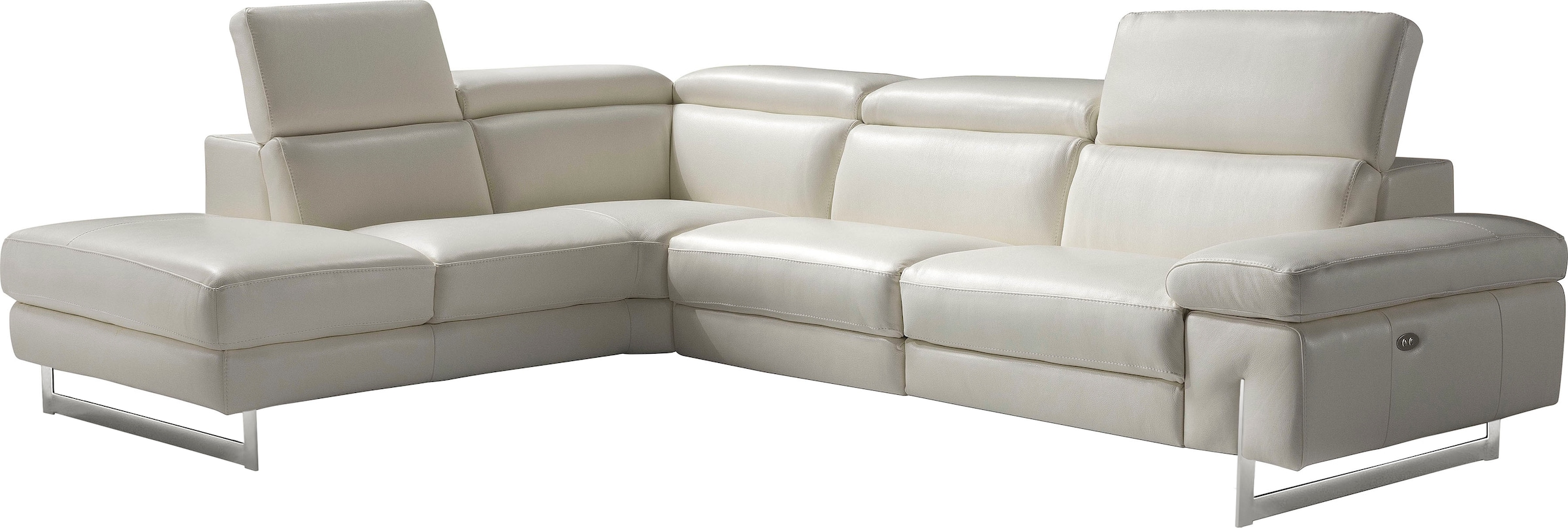 Egoitaliano Ecksofa "Candice, elegant, edel und bequem, erstklassiger Sitzk günstig online kaufen