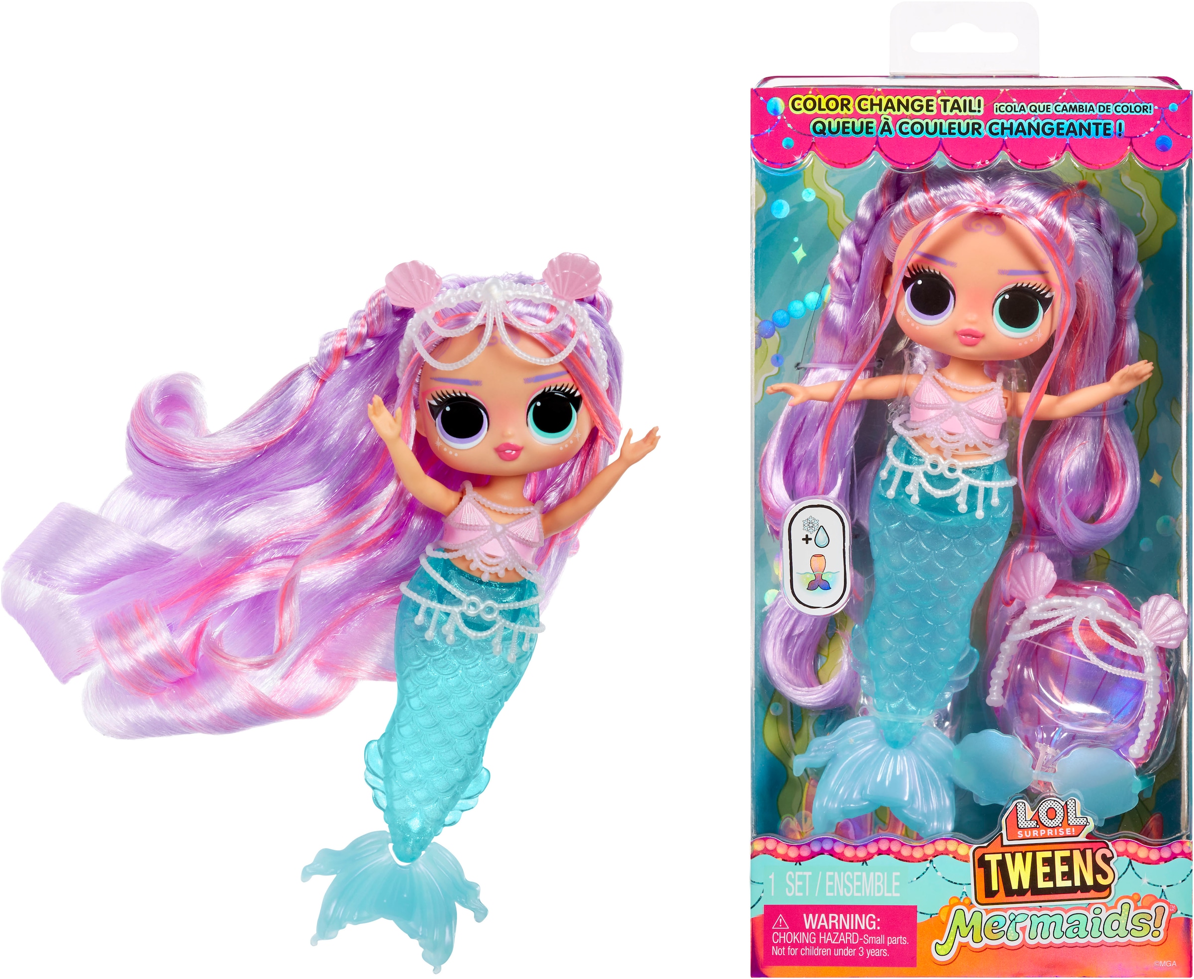 L.O.L. SURPRISE! Anziehpuppe »L.O.L. Surprise Tweens MERMAID Doll - Lana Marine«
