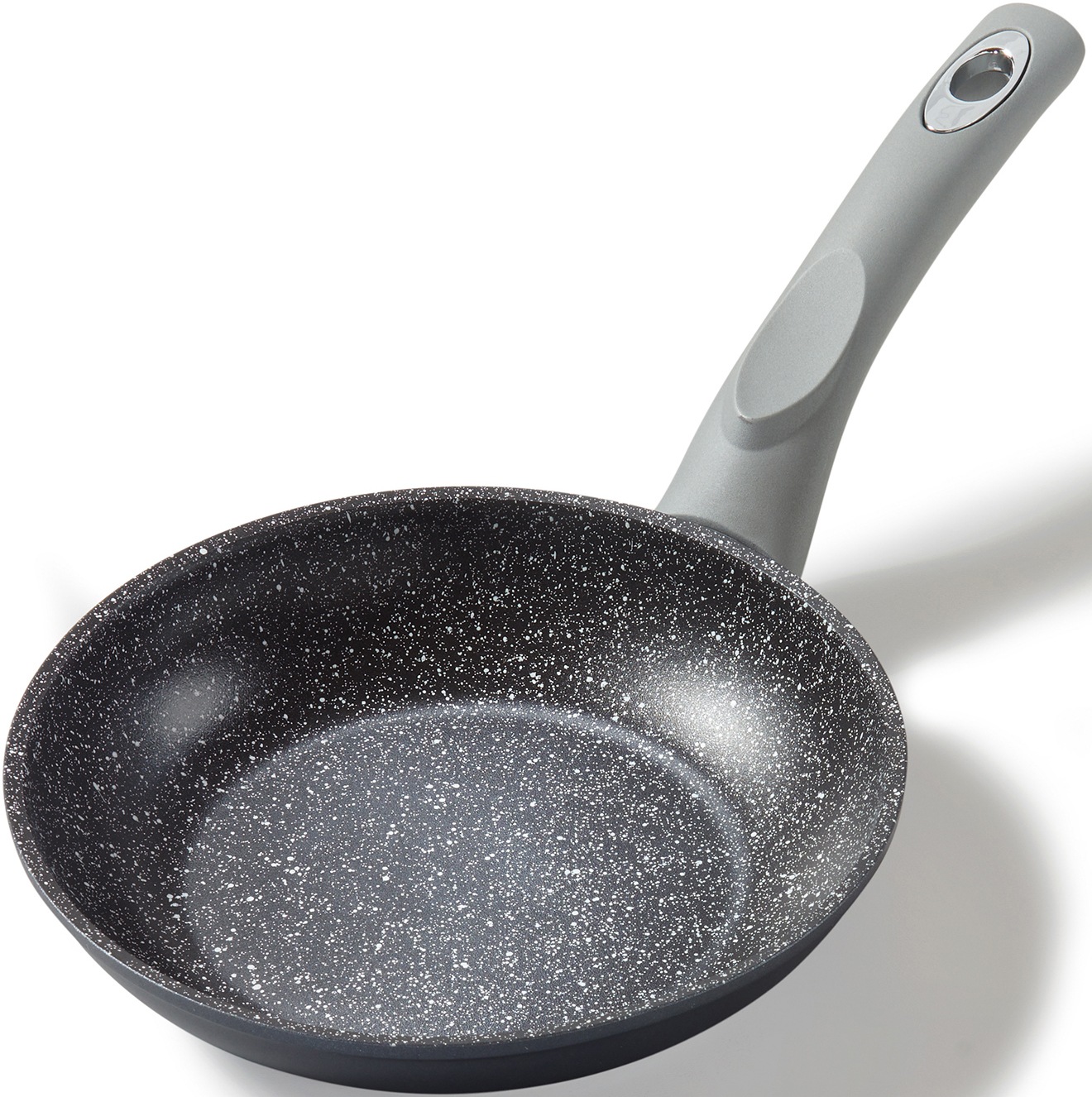 STONELINE Bratpfanne "Gourmundo", Ø 20cm + Höhe 4,3cm, grau, Pfannen, Made in Germany, STONELINE-Antihaftbeschichtung, Indukton, Induktion