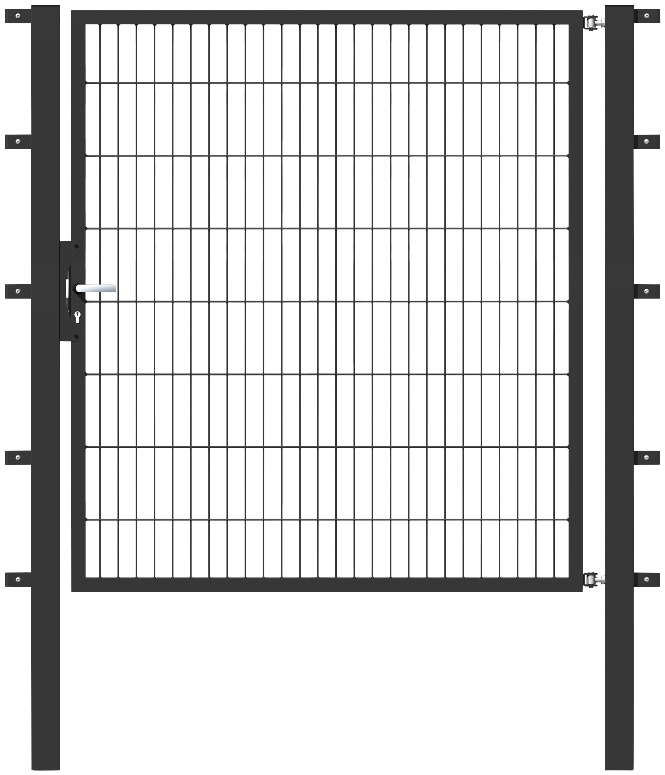 Alberts Zauneinzeltür, 150 cm Breite, in versch. Höhen