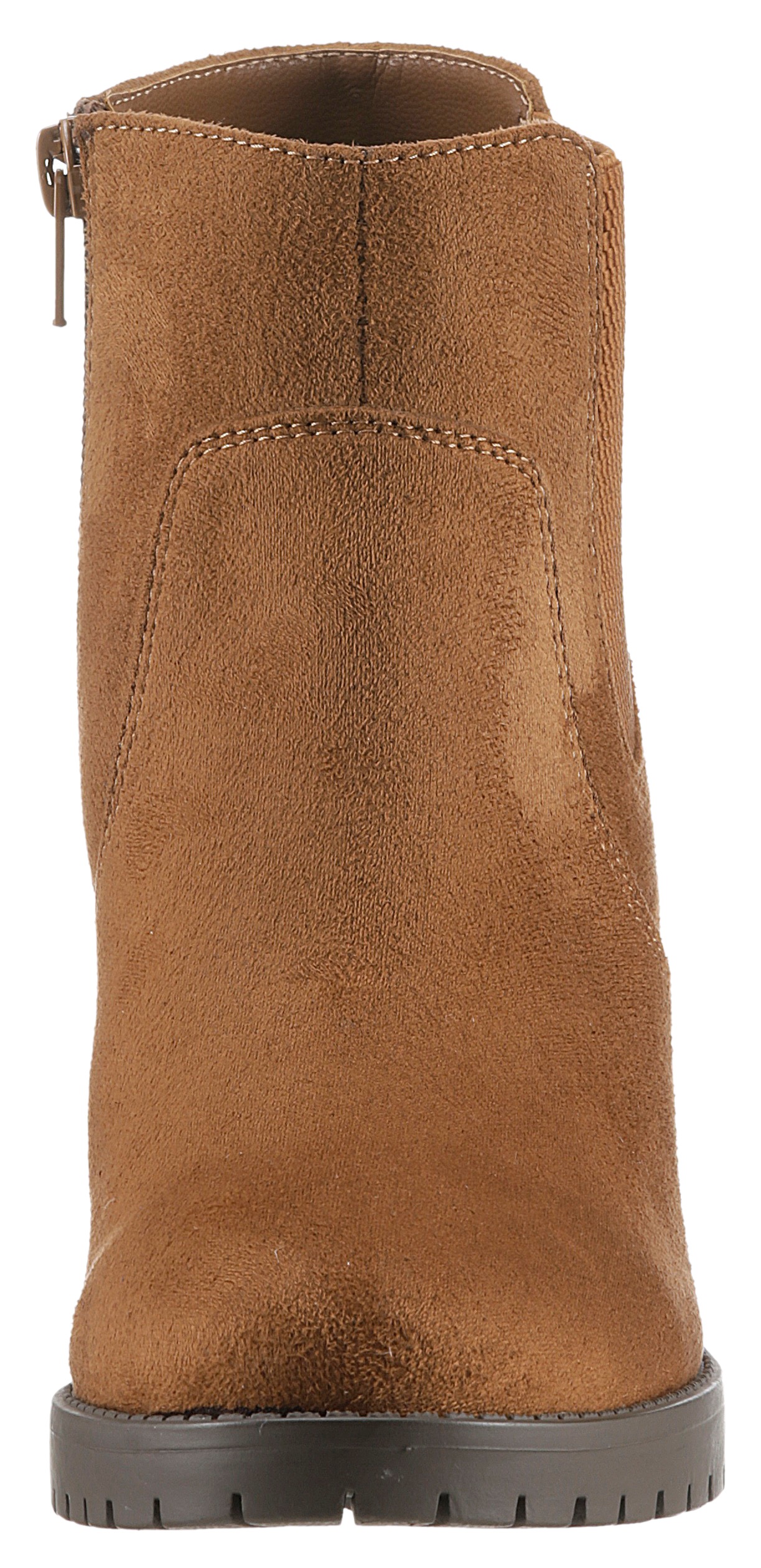 Aniston Women Ankle Boots Cognac Size 39 3