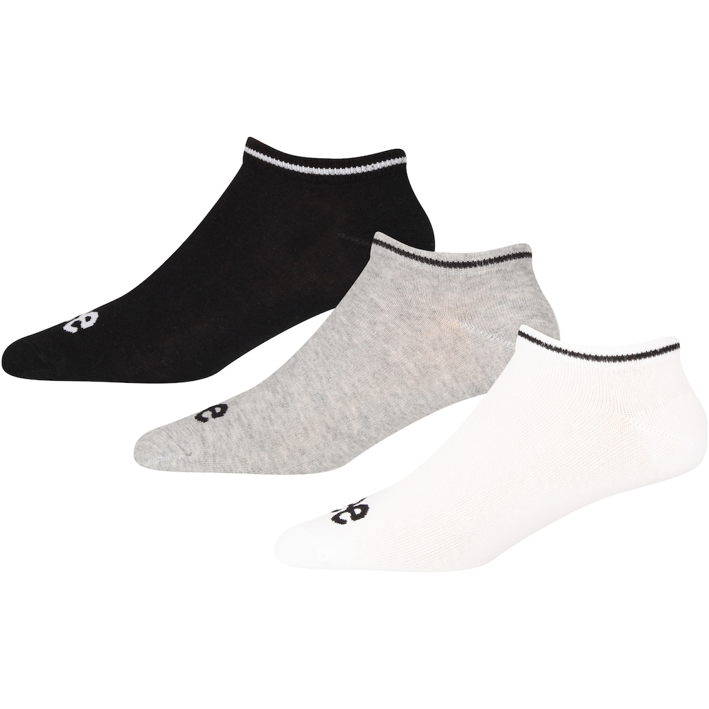 Lee® Sneakersocken, (3 Paar), mit Logoschriftzug