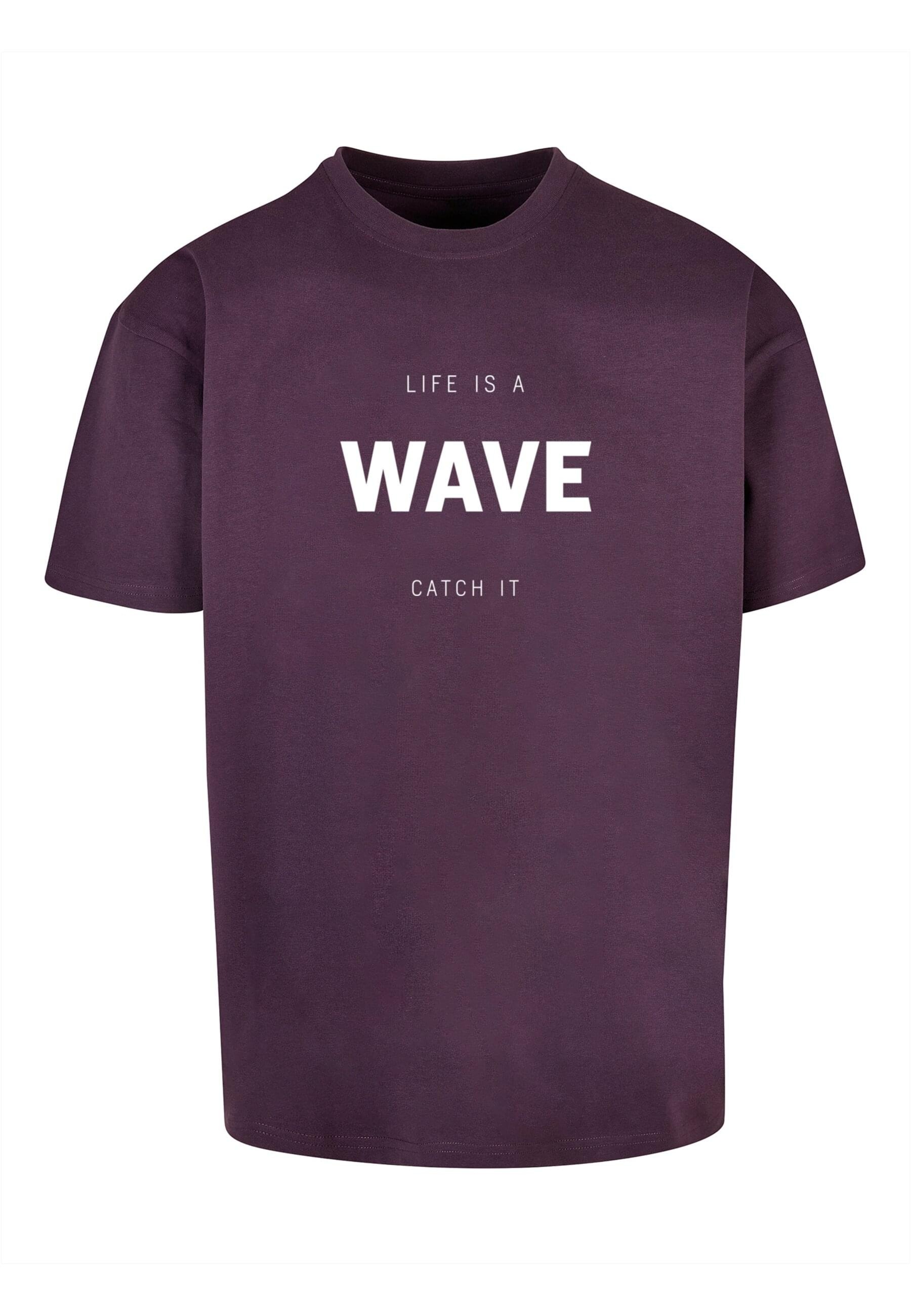 T-Shirt »Merchcode Herren Summer - Life is a wave Heavy Oversize Tee«