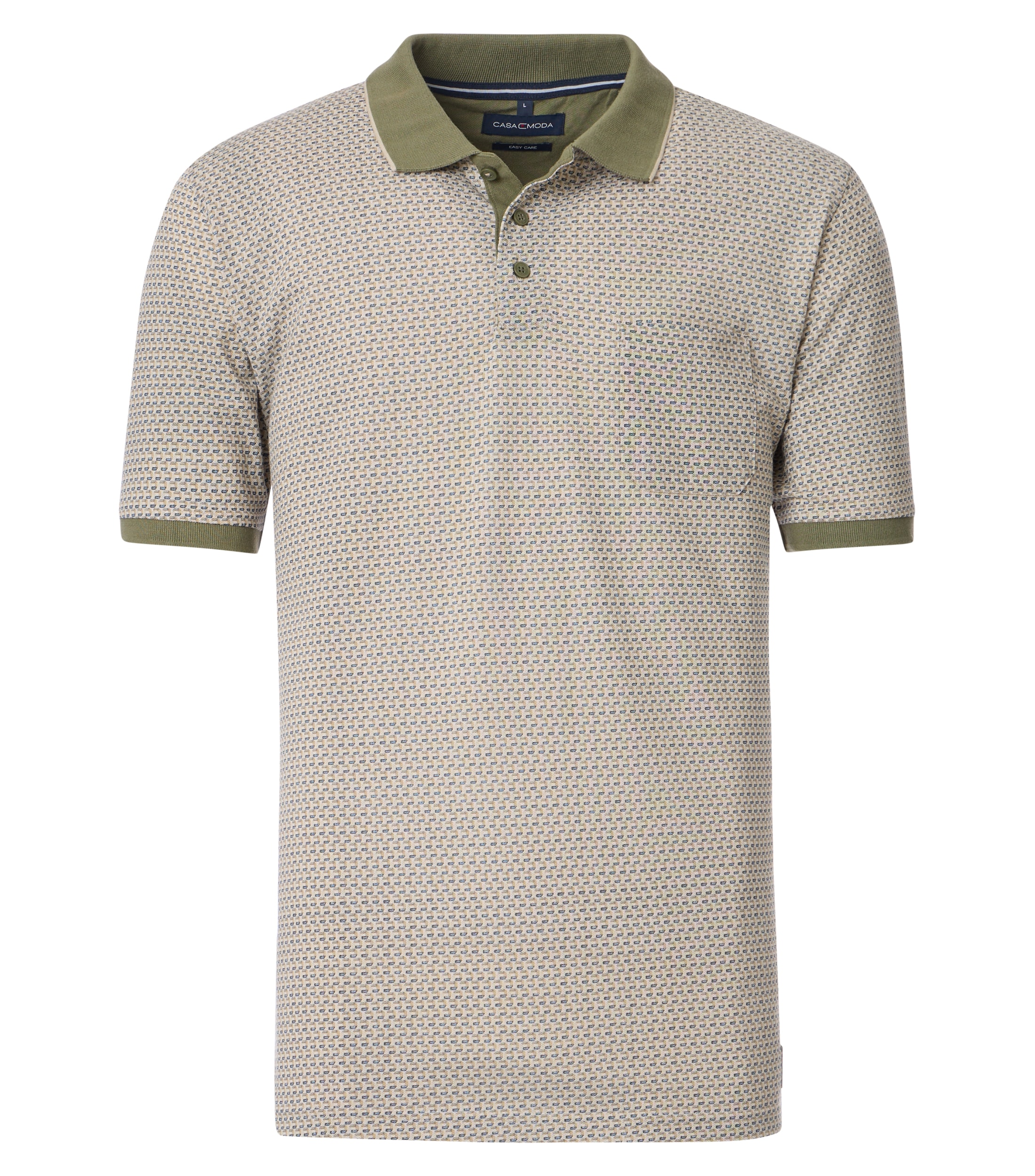 CASAMODA Poloshirt "CASAMODA Polo-Shirt andere Muster" günstig online kaufen