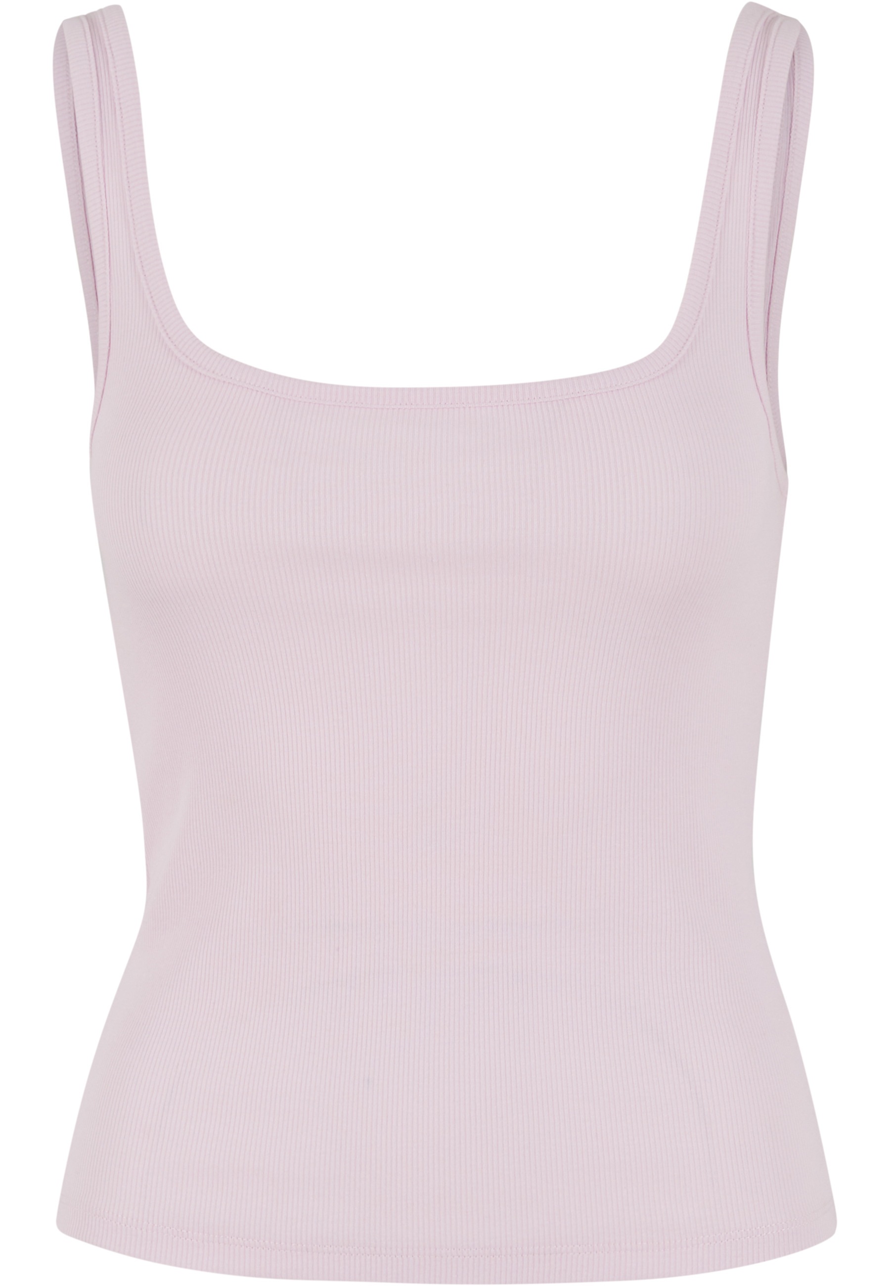 URBAN CLASSICS Muskelshirt »Urban Classics Ladies Wide Neck Rib Top 2-Pack« 1