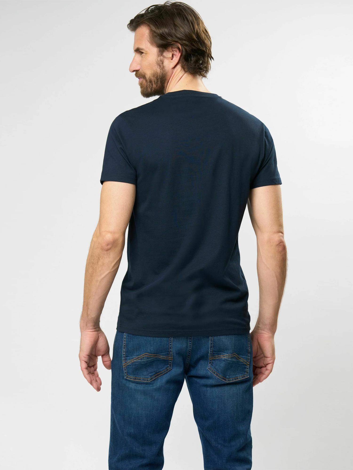 MCS Kurzarmhemd »MCS T-shirt Texas«