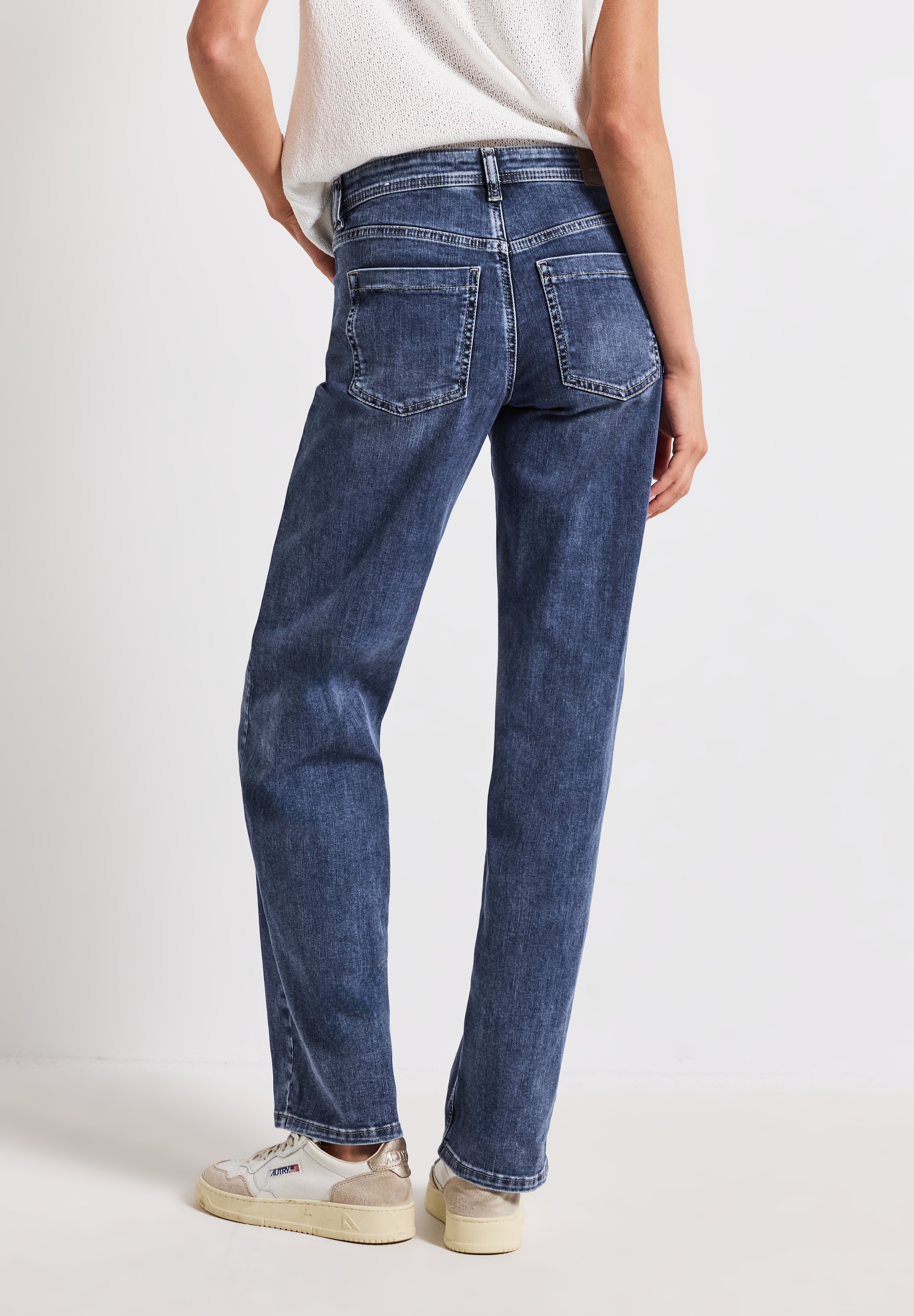 STREET ONE Comfort-fit-Jeans Middle Waist günstig online kaufen