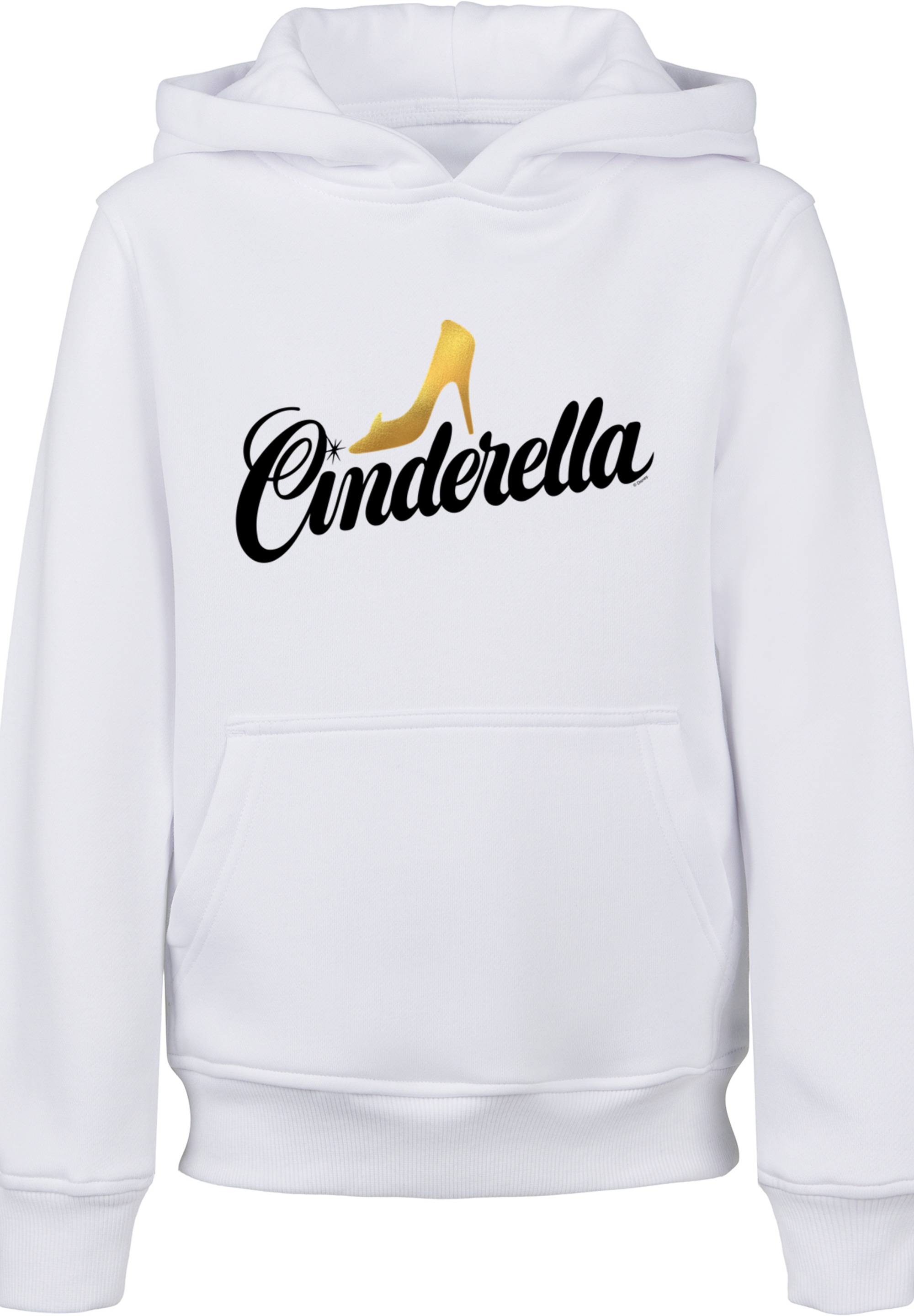 F4NT4STIC Hoodie »F4NT4STIC Kinder Cinderella Shoe Logo -WHT with Basic Kids Hoody«, (1 tlg.)
