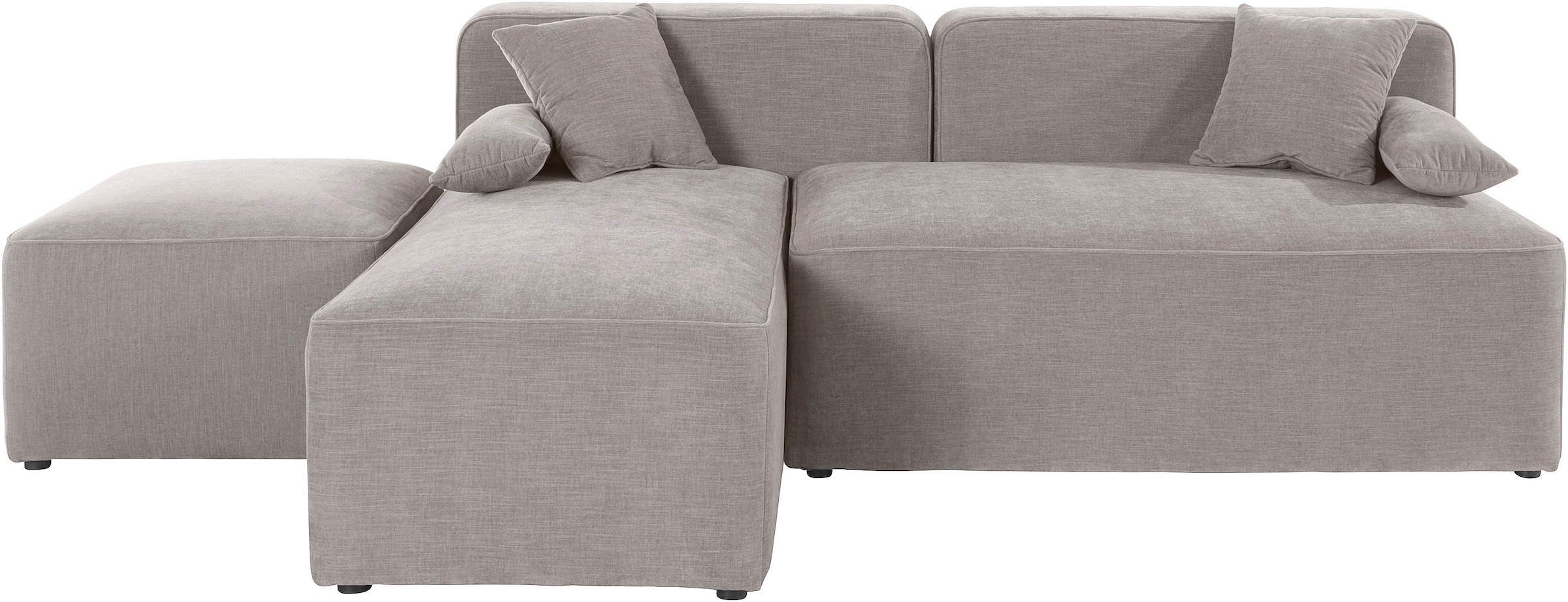 Home affaire Ecksofa "Sundstrup L-Form" Modulserie, individuelle Zusammenst günstig online kaufen