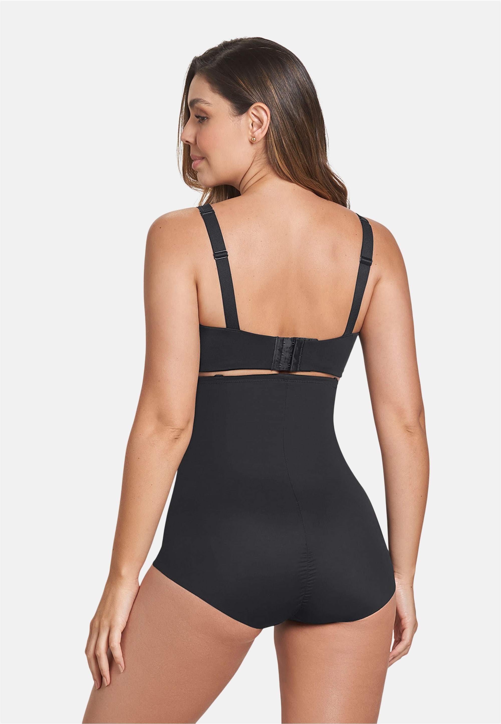 LEONISA Miederhose, mit integriertem Anti-Rutschband