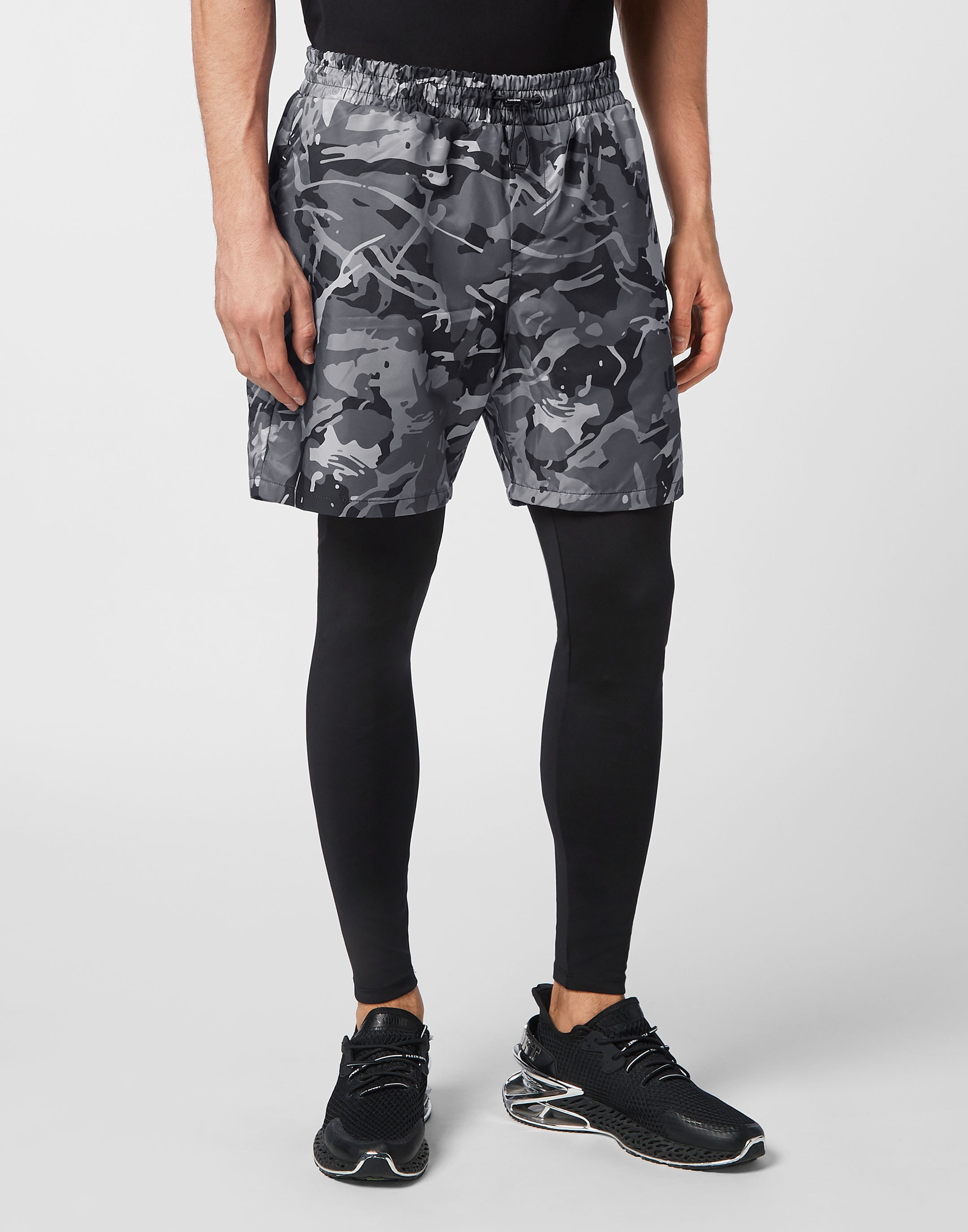 PLEIN SPORT Laufhose "Camouflage" günstig online kaufen