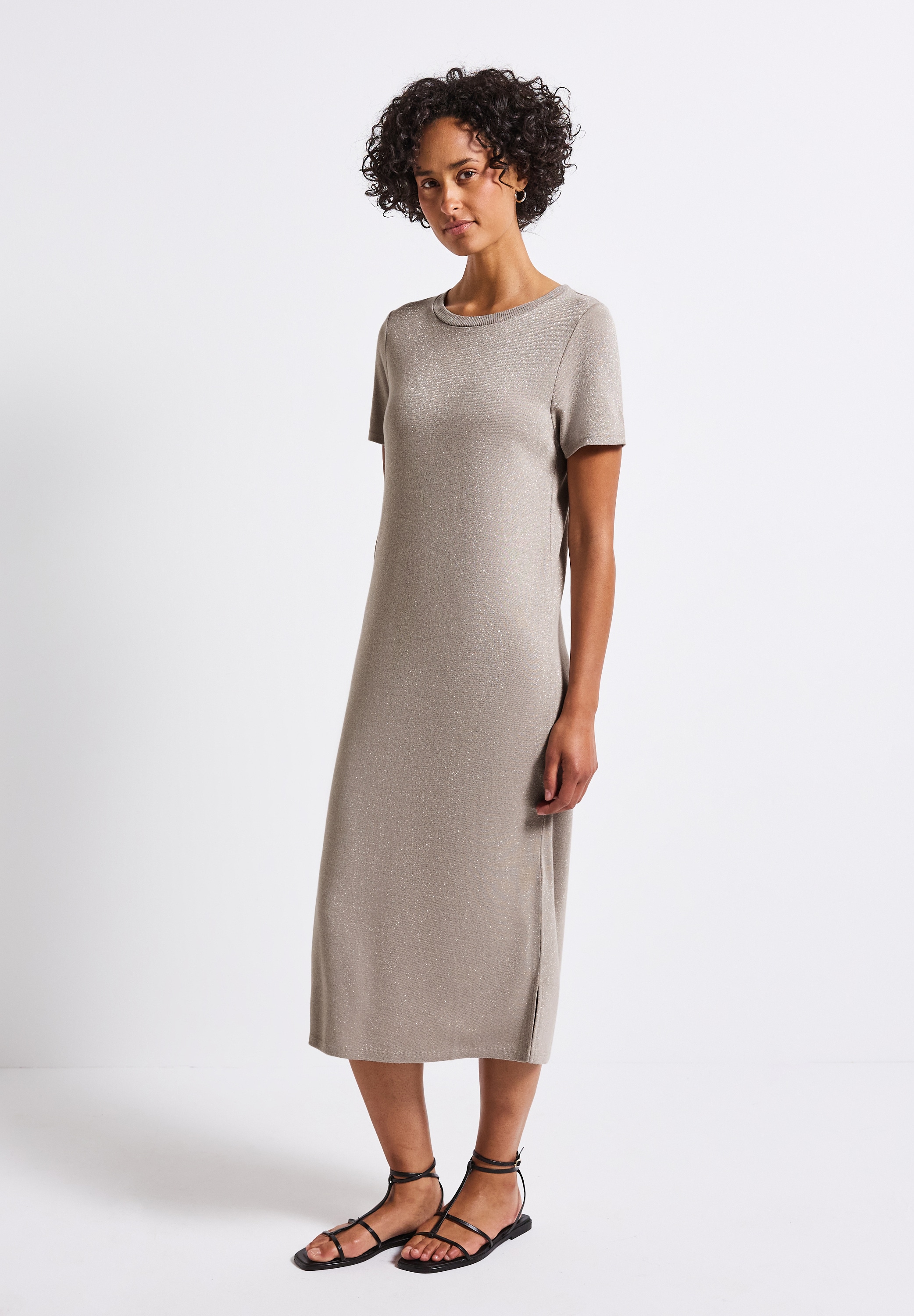 STREET ONE Sommerkleid, in Unifarbe günstig online kaufen