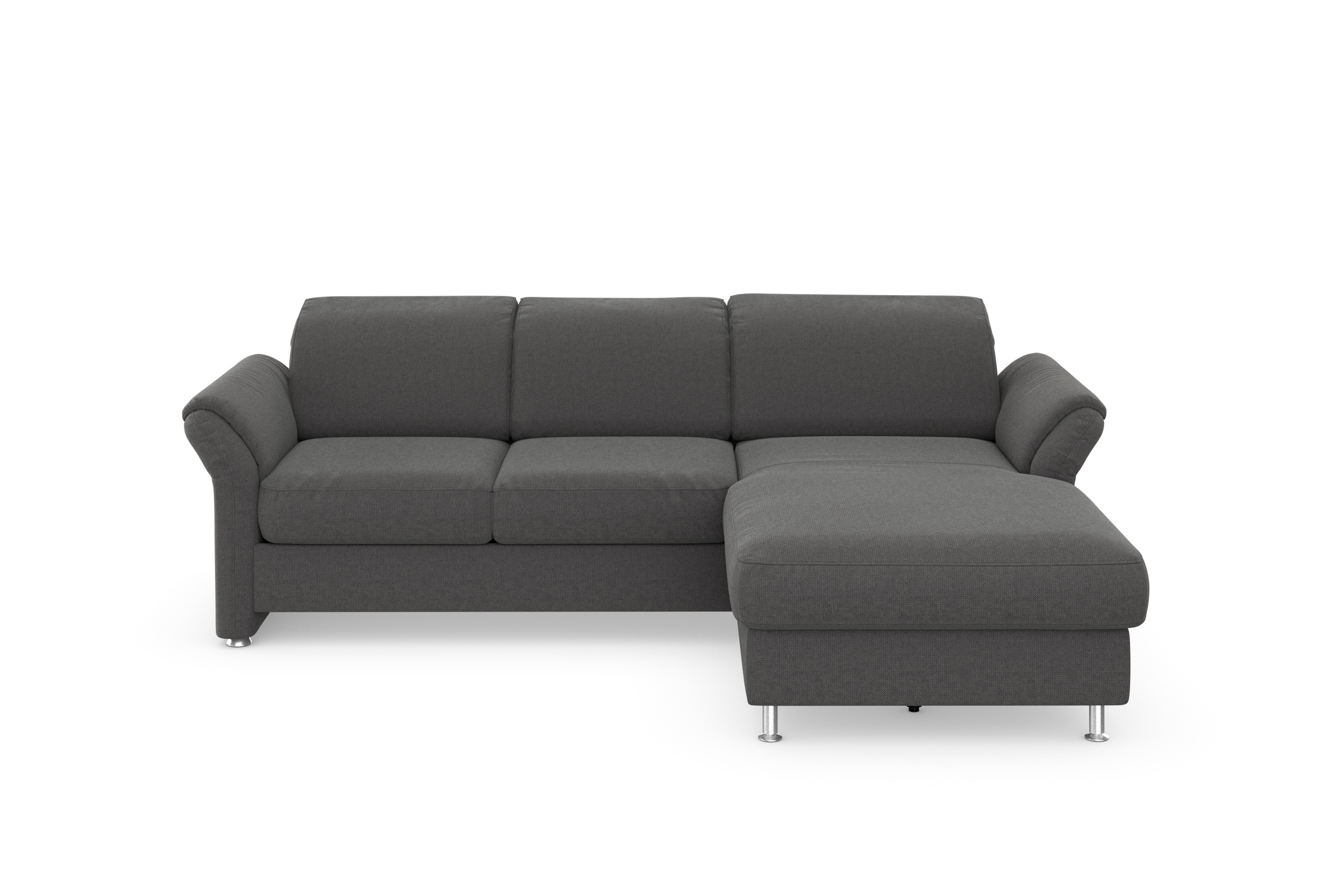 sit&more Ecksofa »Apulia L-Form«, wahlweise Bettfunktion, Bettkasten und Kopf- und Armteilverstellung