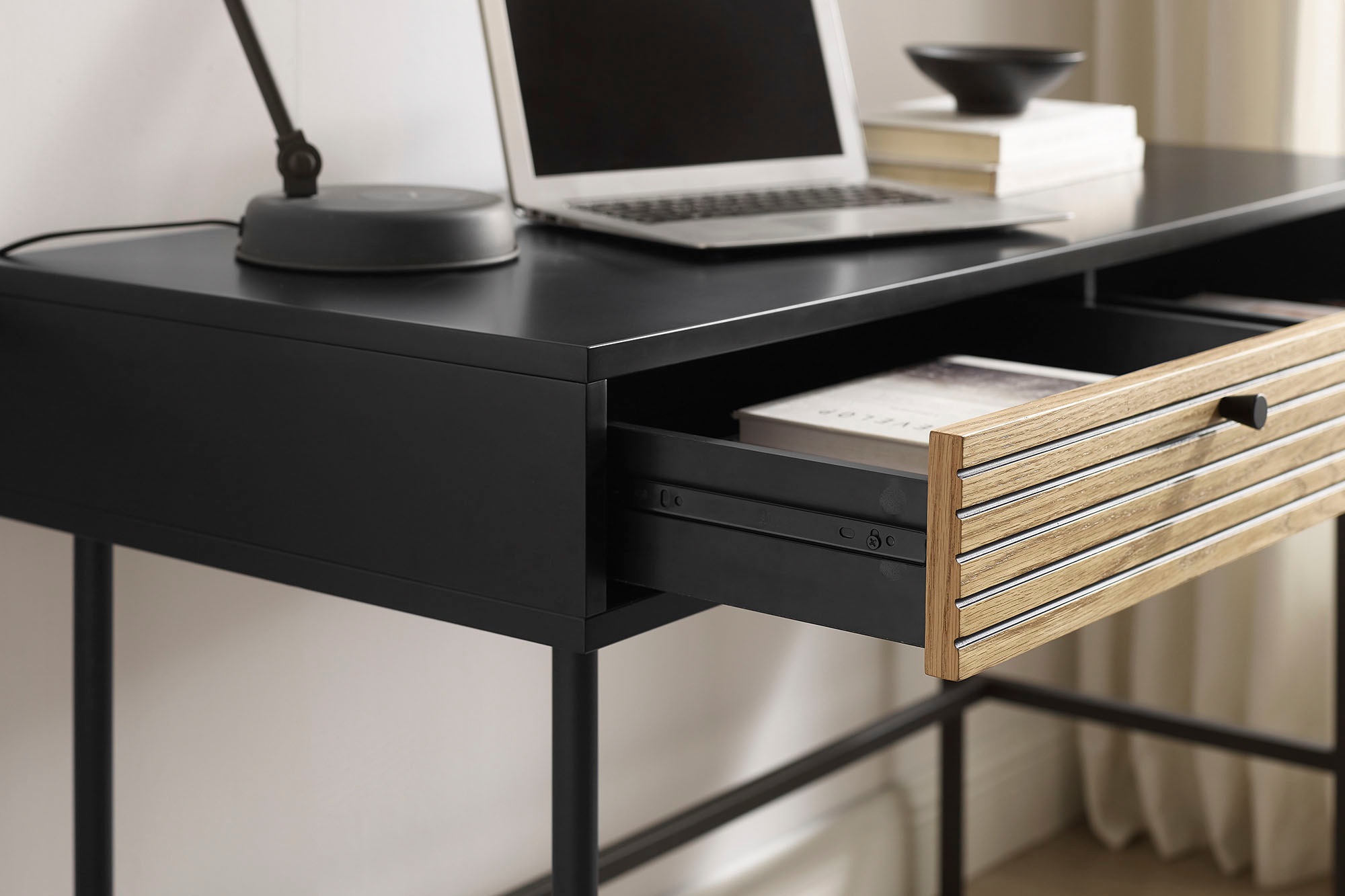 SalesFever Schreibtisch, im Scandi Design, Konsolentisch