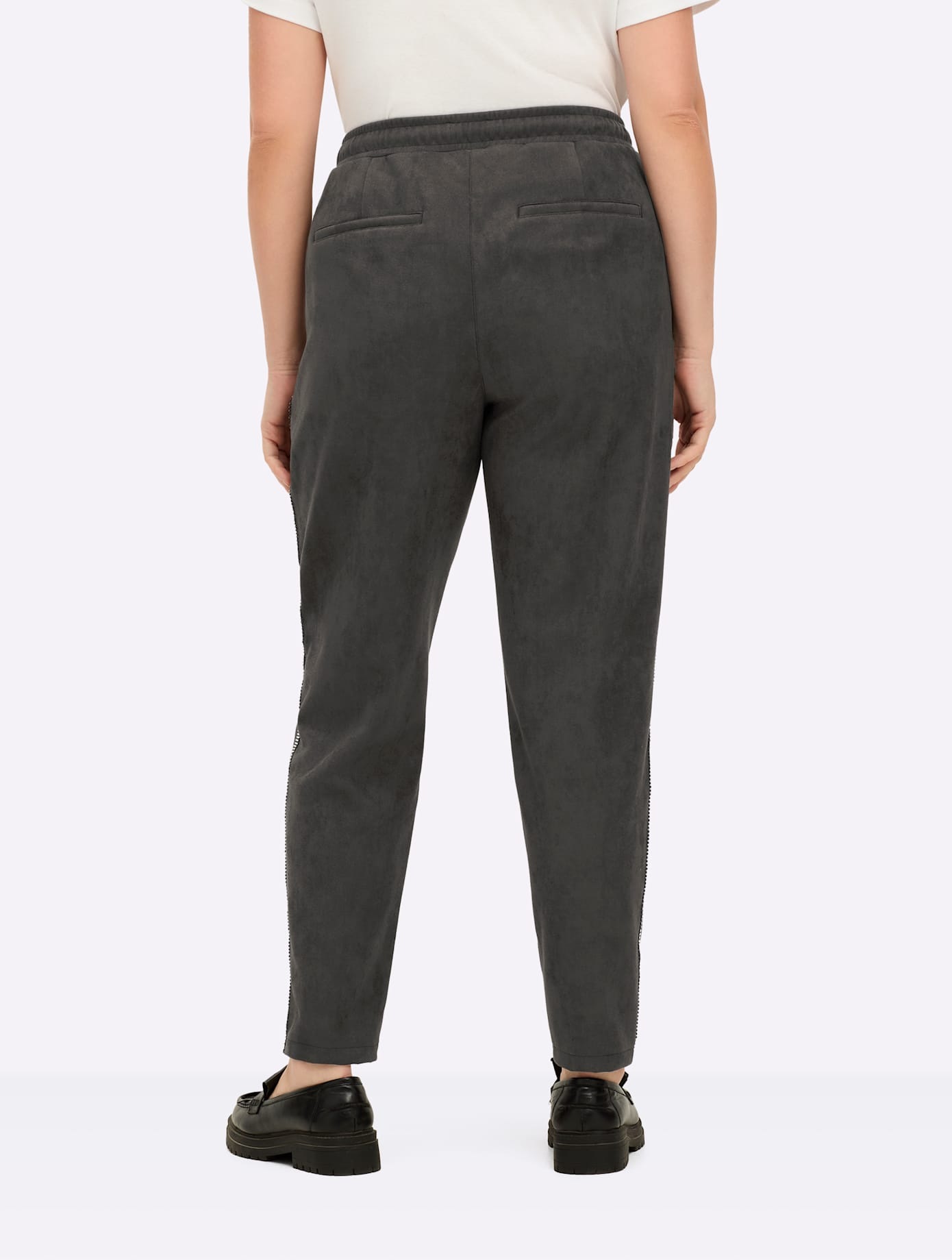 Sheego Lederimitathose günstig online kaufen