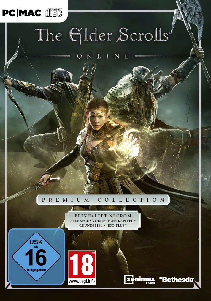 BETHESDA Spielesoftware "The Elder Scrolls Online: Premium Collection II", PC, transparent, Spielesoftware