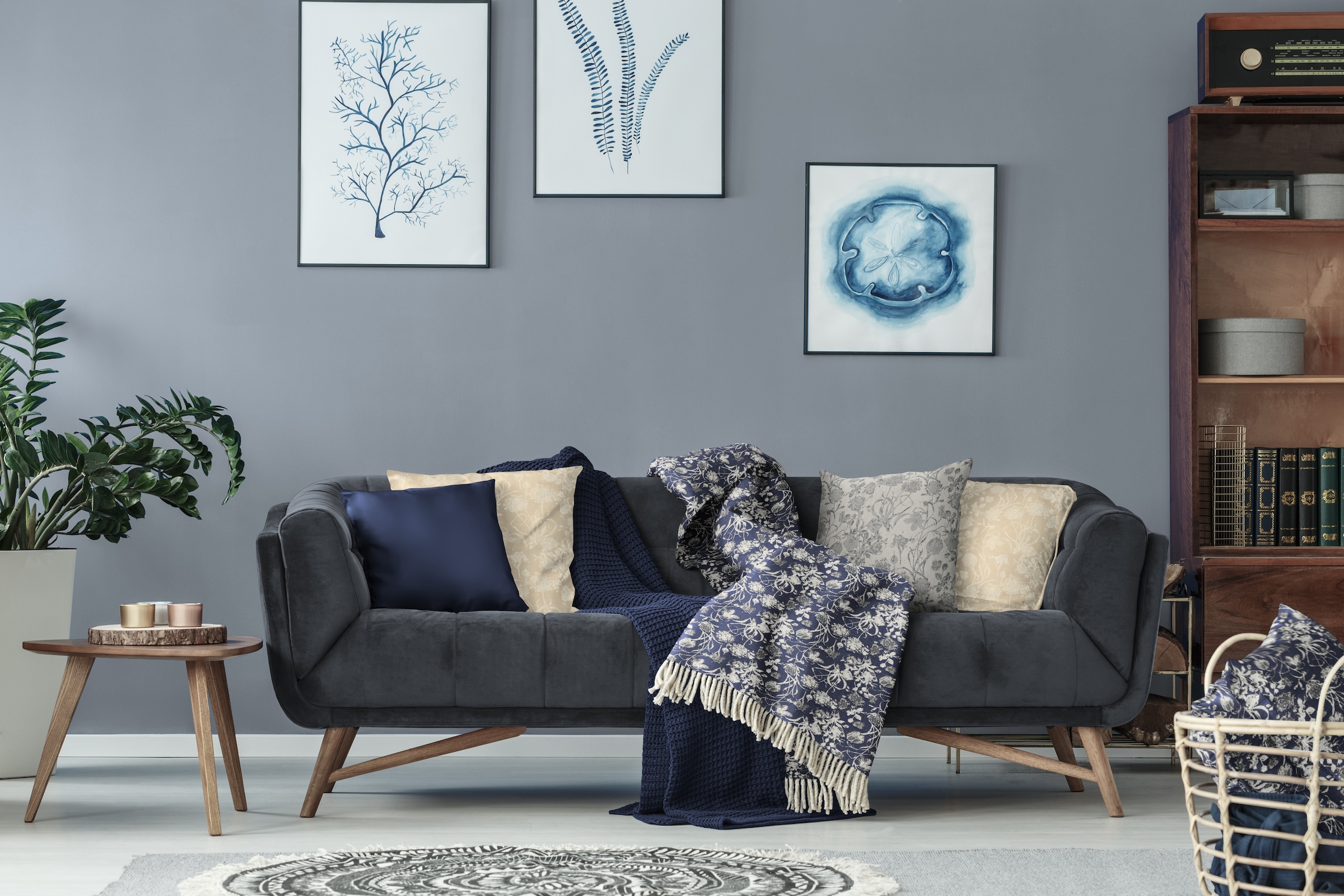 Adam Wohndecke »Flower Cuvée«, im floralem Design, Kuscheldecke
