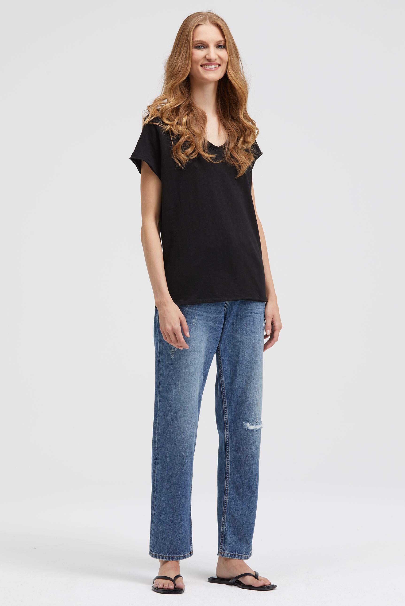 Smith & Soul V-Shirt, aus Baumwolle