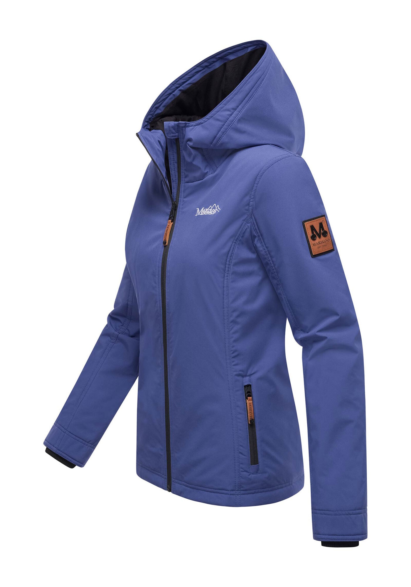 Marikoo Outdoorjacke »Brombeere«, sportliche Übergangsjacke mit Kapuze